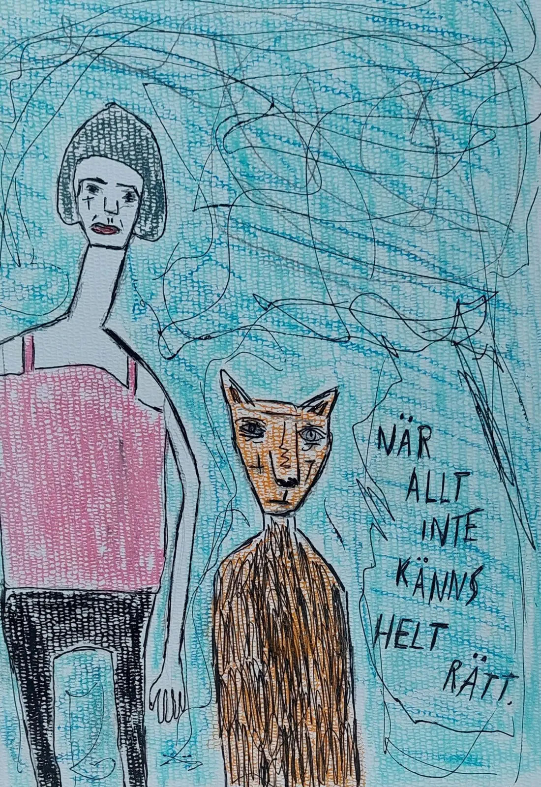 När allt inte känns helt rätt. av Mikael Jonsson