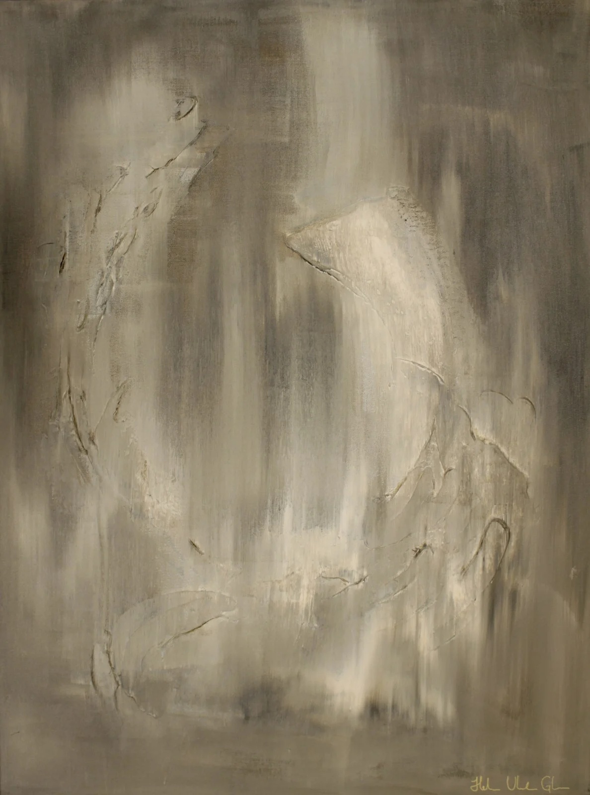 Akrylmålning Under ytan av Helena Glans