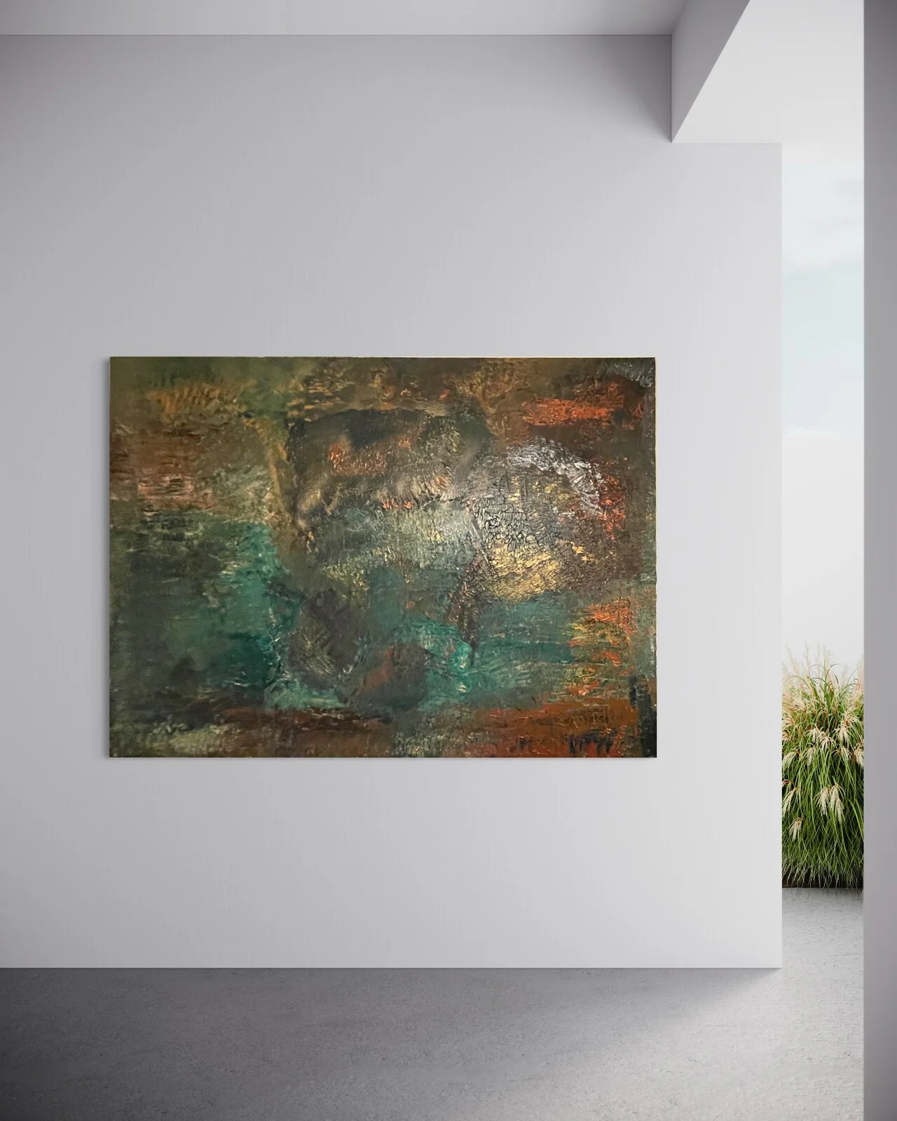 Akrylmålning Vivid color av Monia Nekach