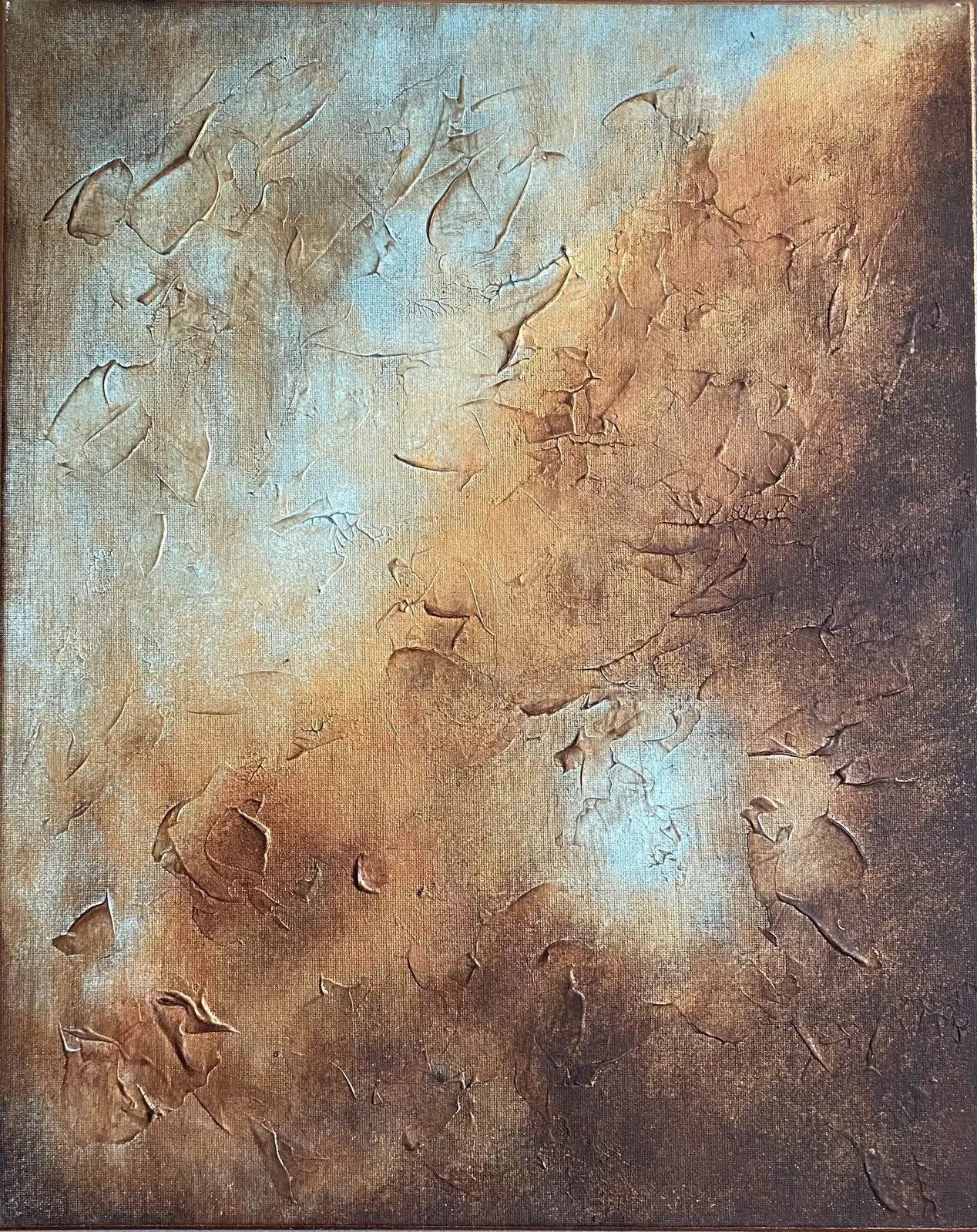 Akrylmålning Spirit nr 2 av Anneli Bendius