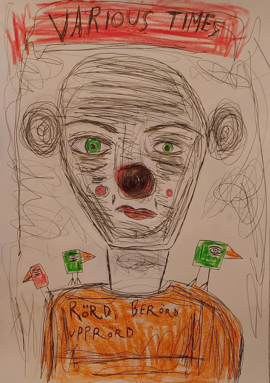 Various Times: Rörd, berörd, upprörd av Mikael Jonsson