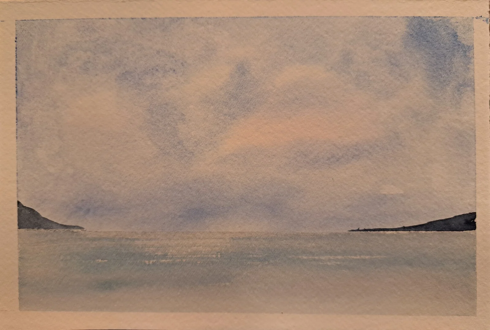 Akvarell No XXXII av Krister Björklund