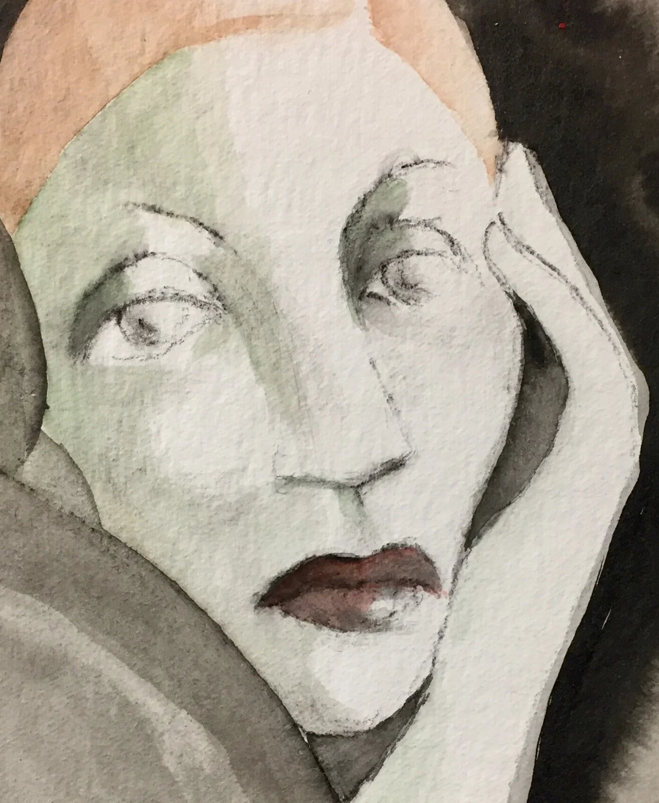 Akvarell Mood av Jarl Johansson