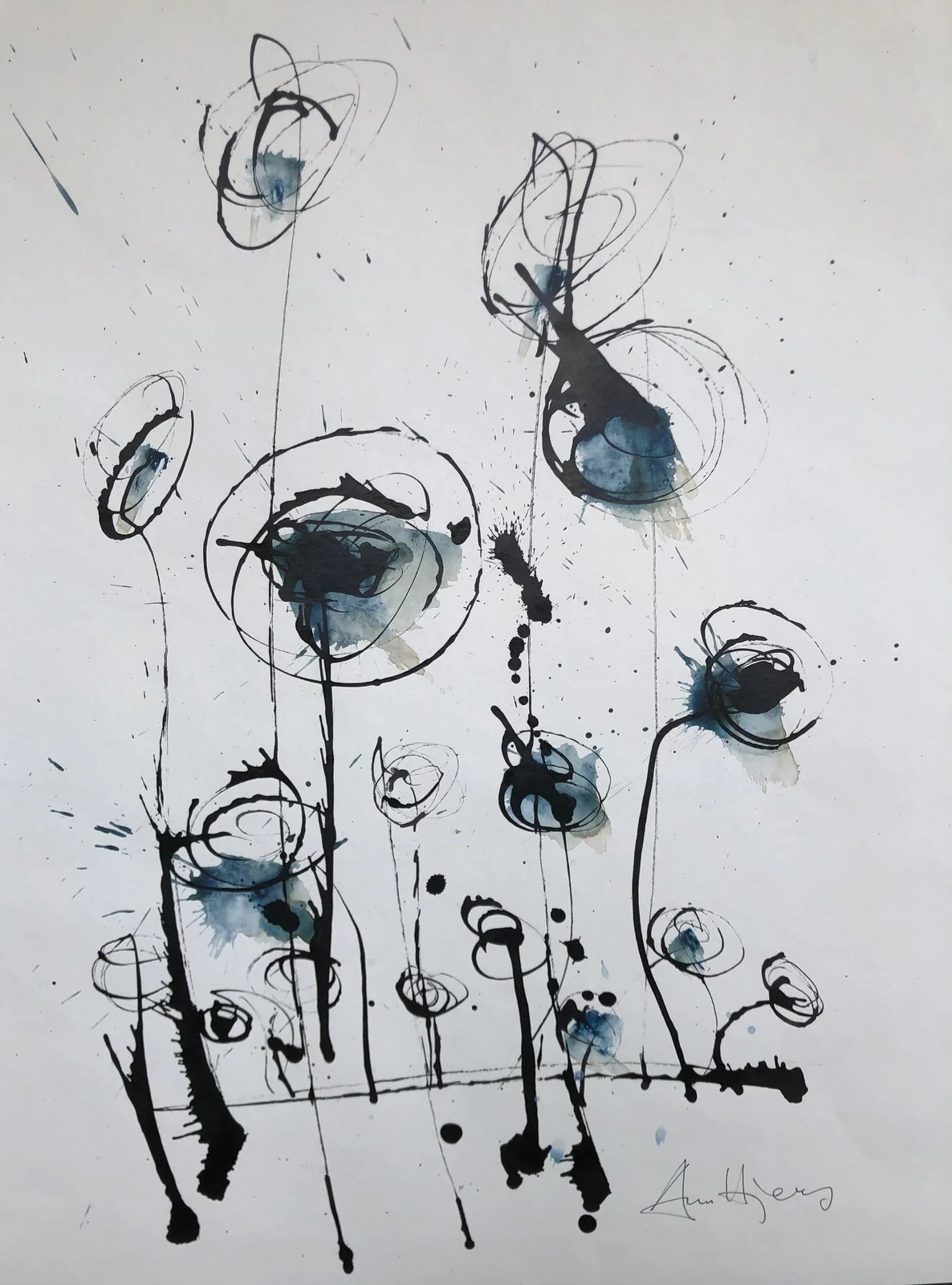 Blomdal av Ann Hjers