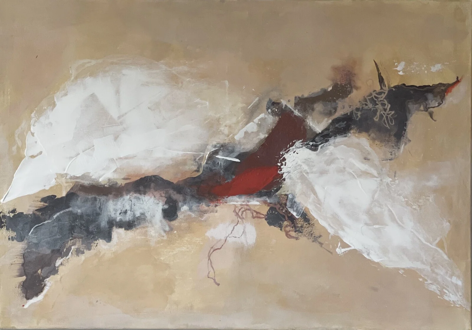 Flying away av Angelica Brickman