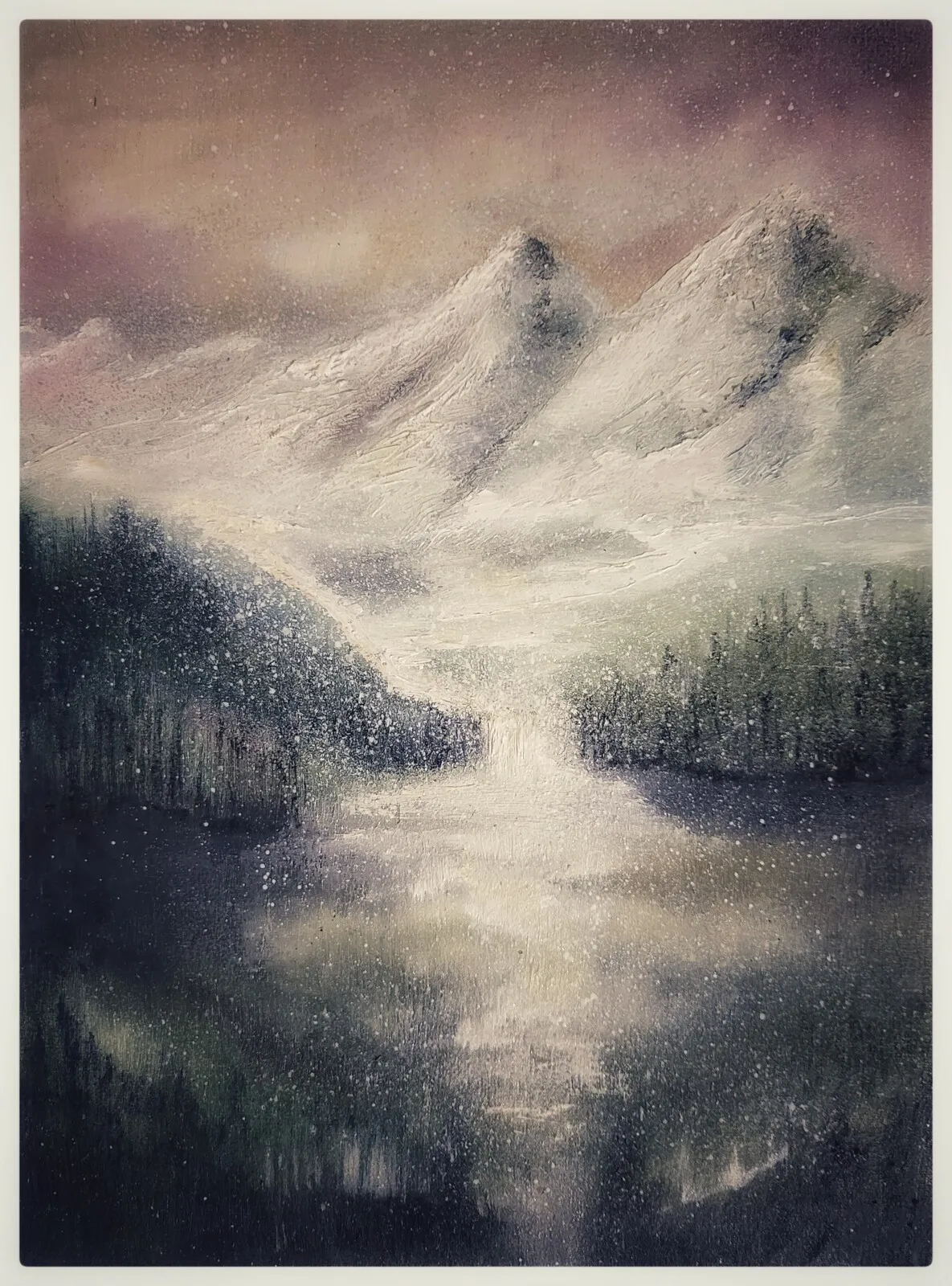 Oljemålning Varsamheten av Pernilla Moberg