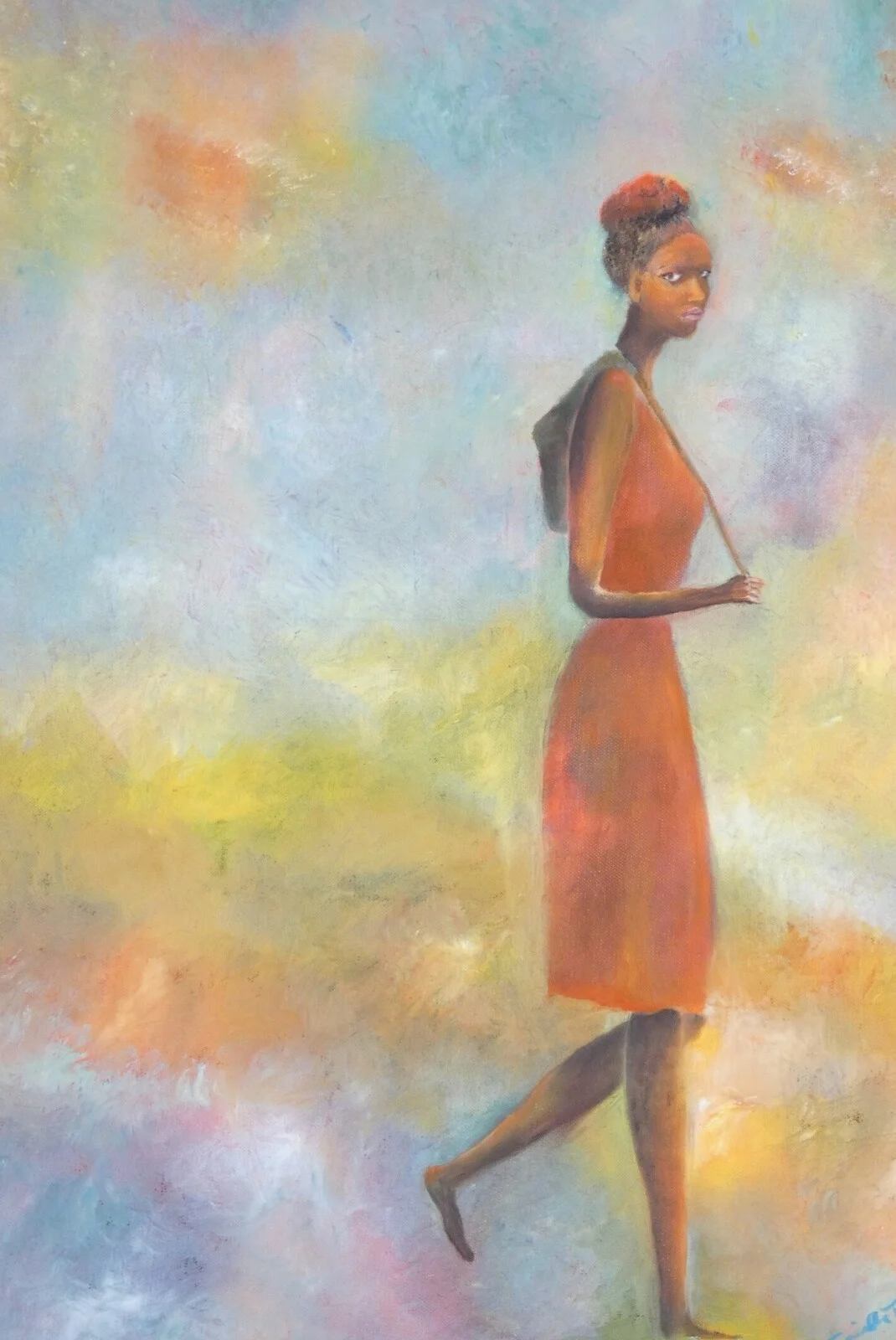 Oljemålning av Camilla Thyberg