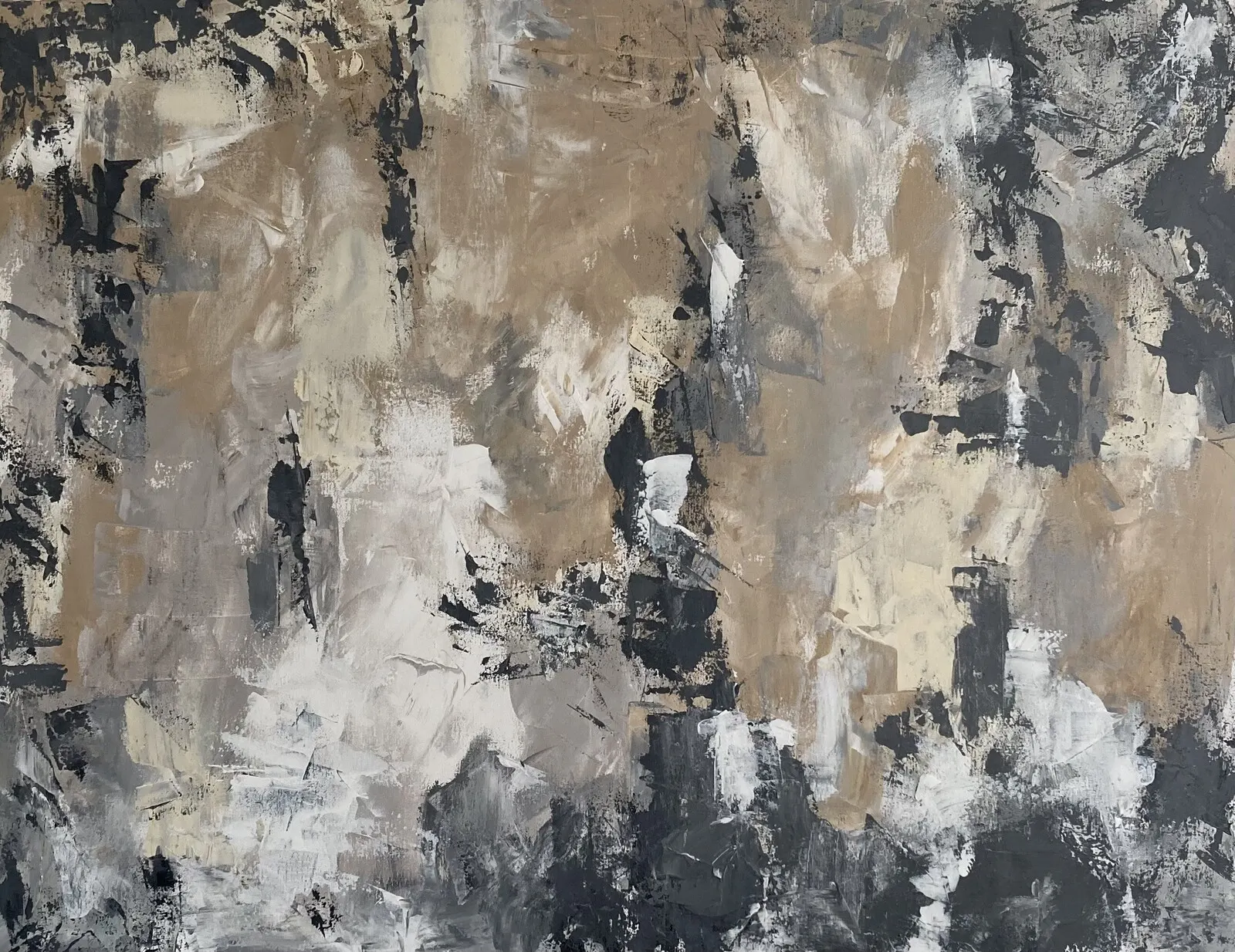 Akrylmålning Breathe av Moa Gustafsson