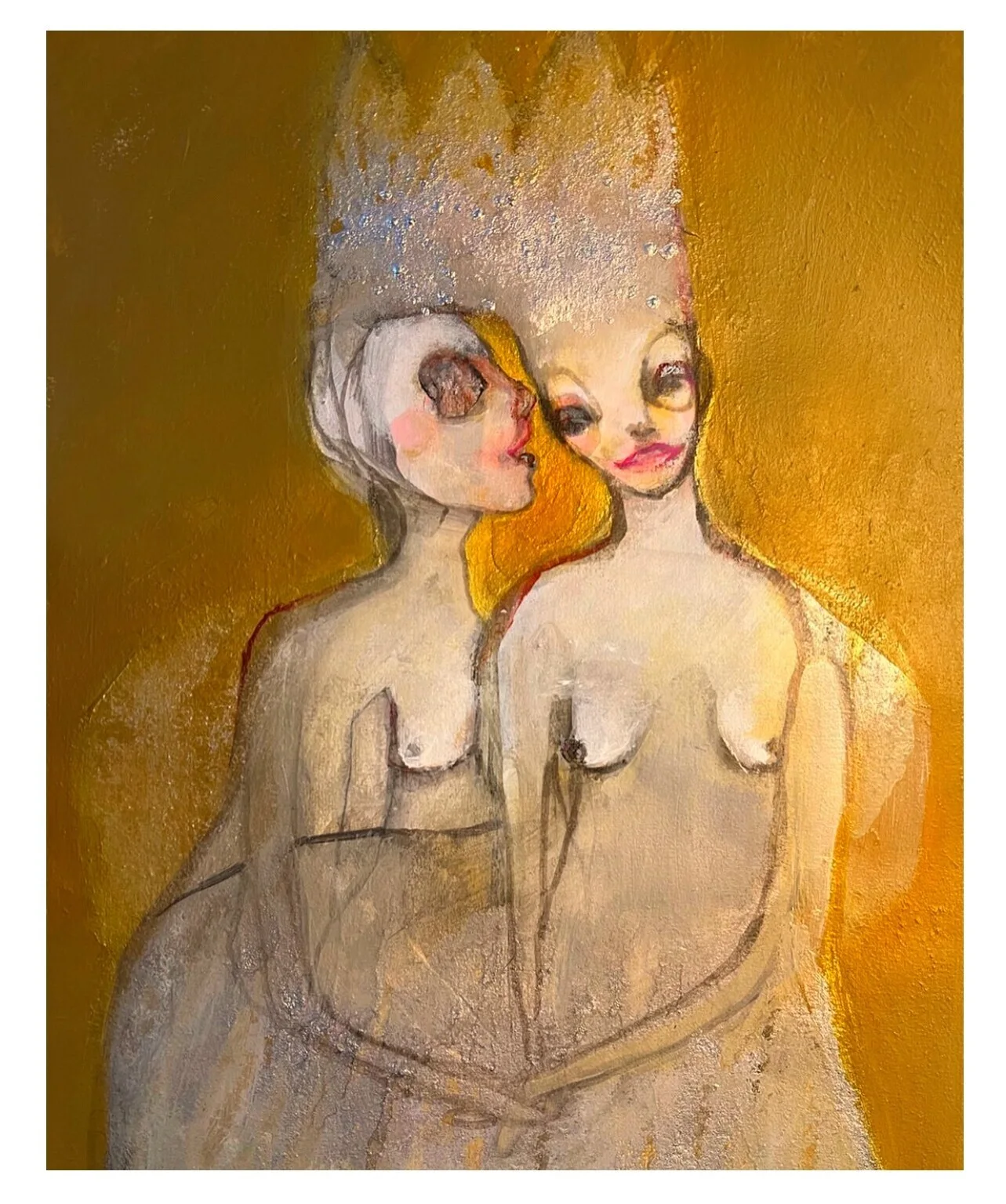 Akrylmålning Själslig förståelse av Sofia Linder