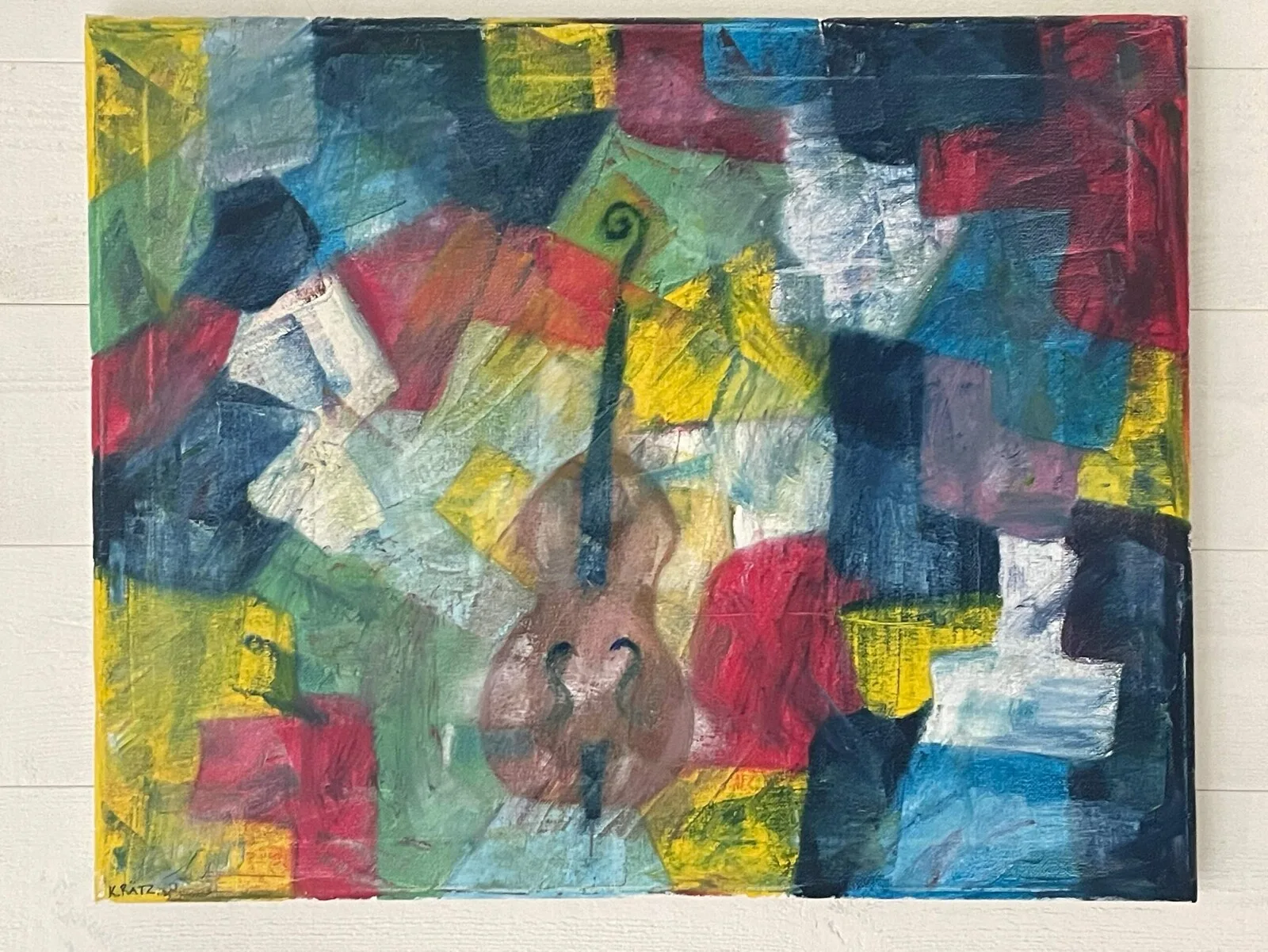 Basistens Bas. 46x36 av Karl-Fredrich Rätz