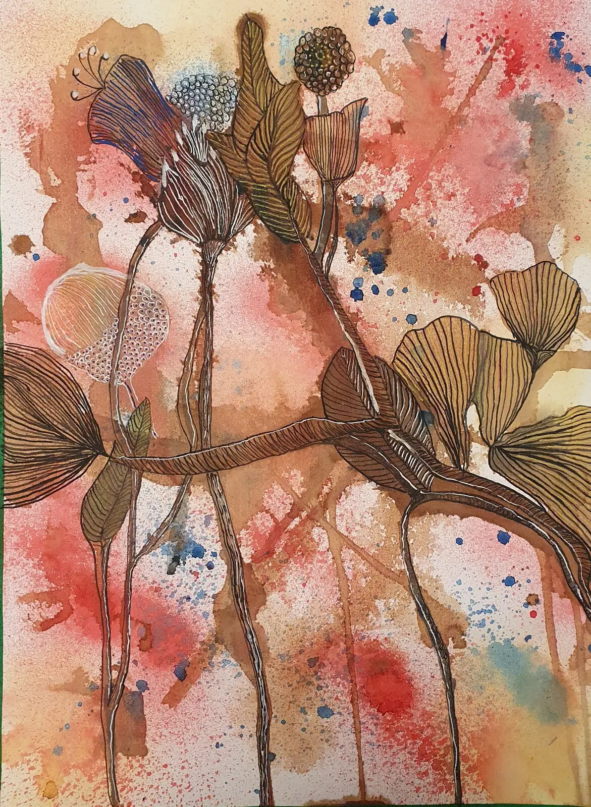 Bladverk av Anki Modin