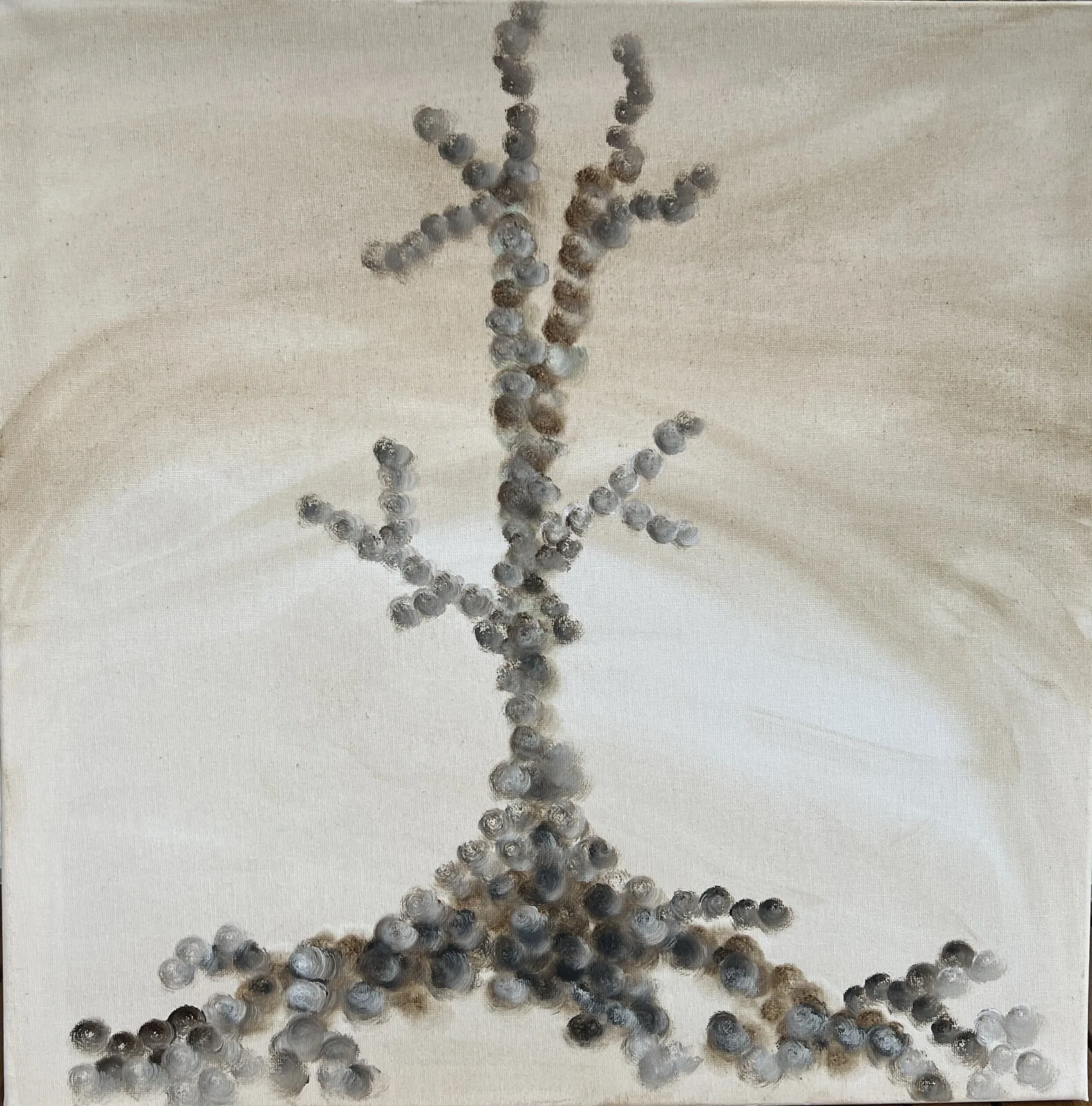 Akrylmålning Brun av Helena "fotohella_art” Bergman