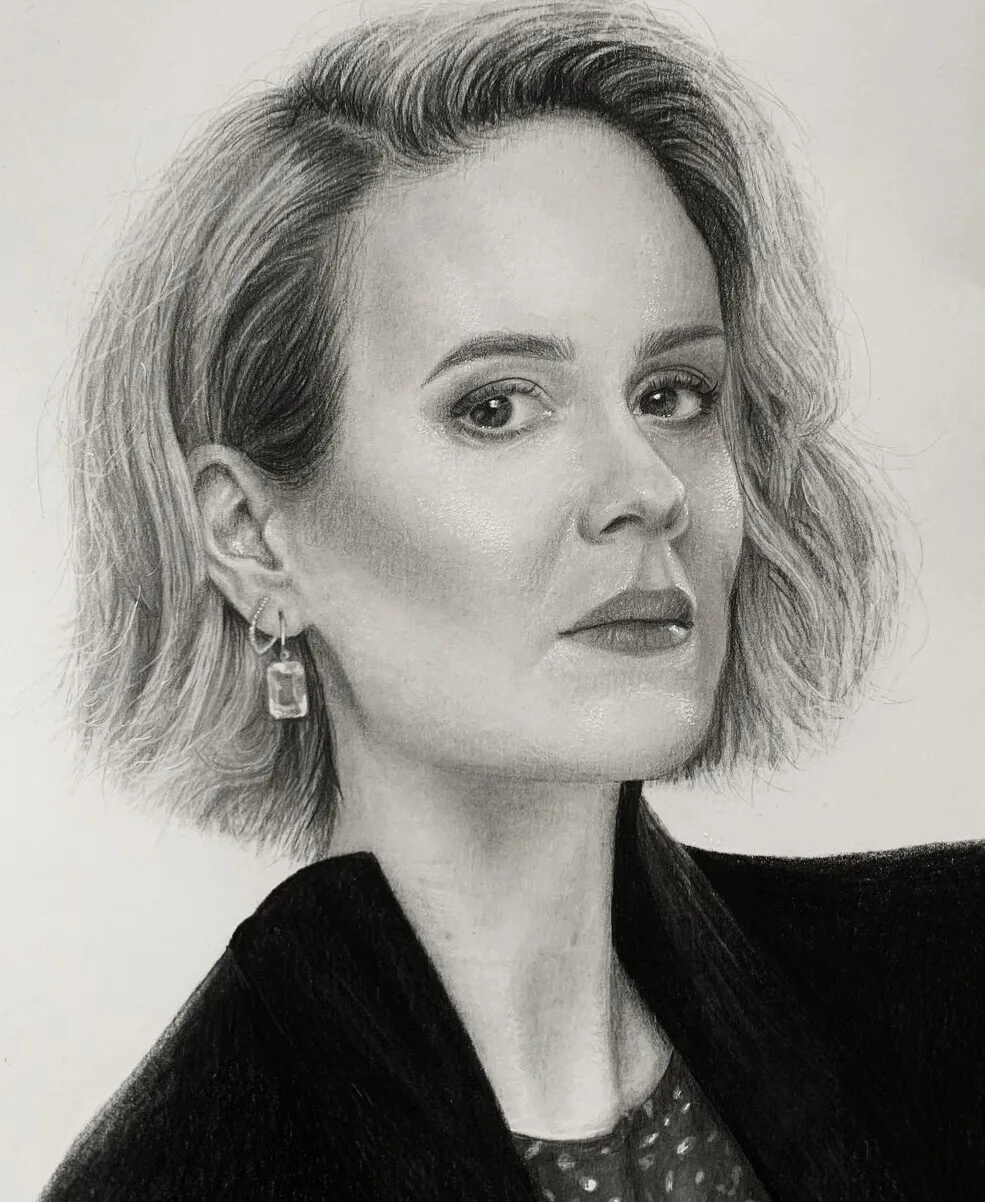 Sarah Paulson av Erika Björkas