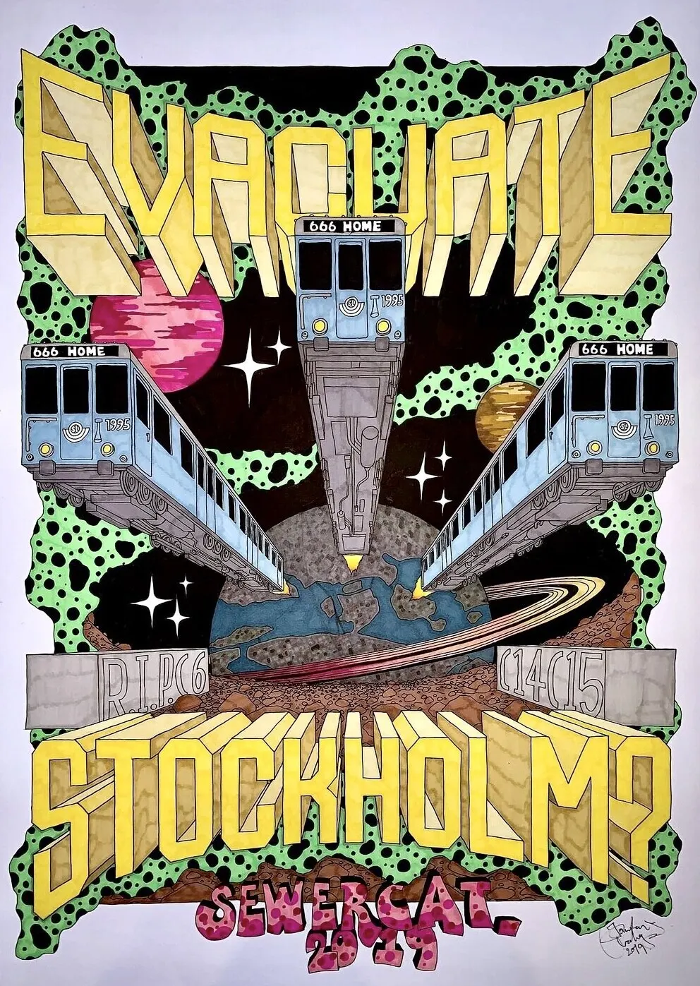 Evacuate Stockholm av Jonatan Wadensjö