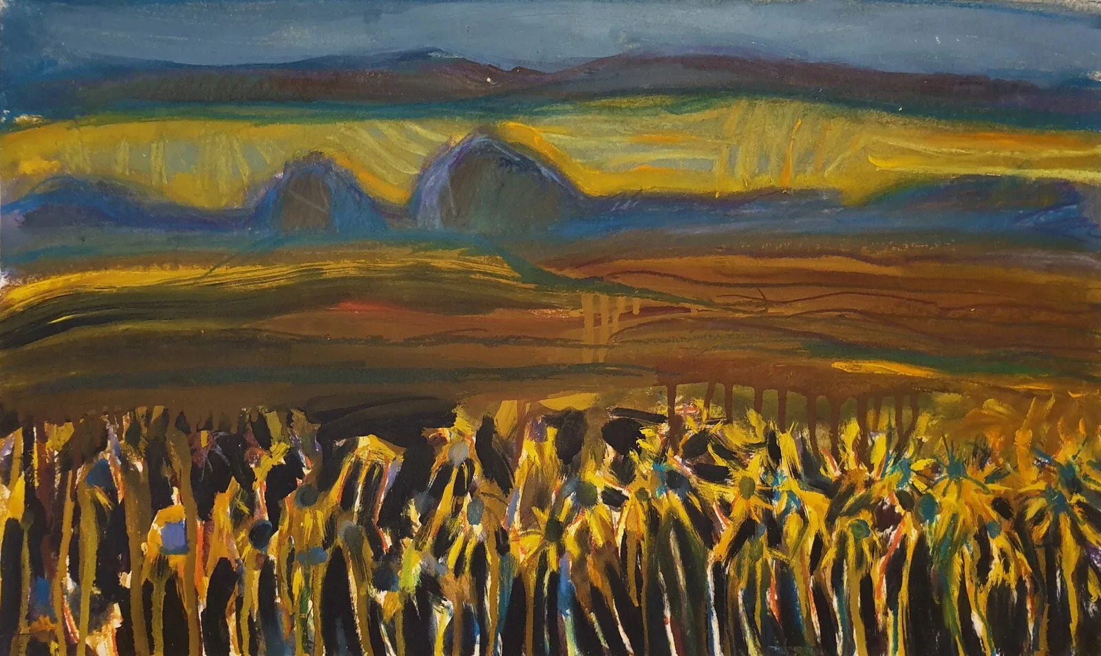 Landscape av Olga Brink Art