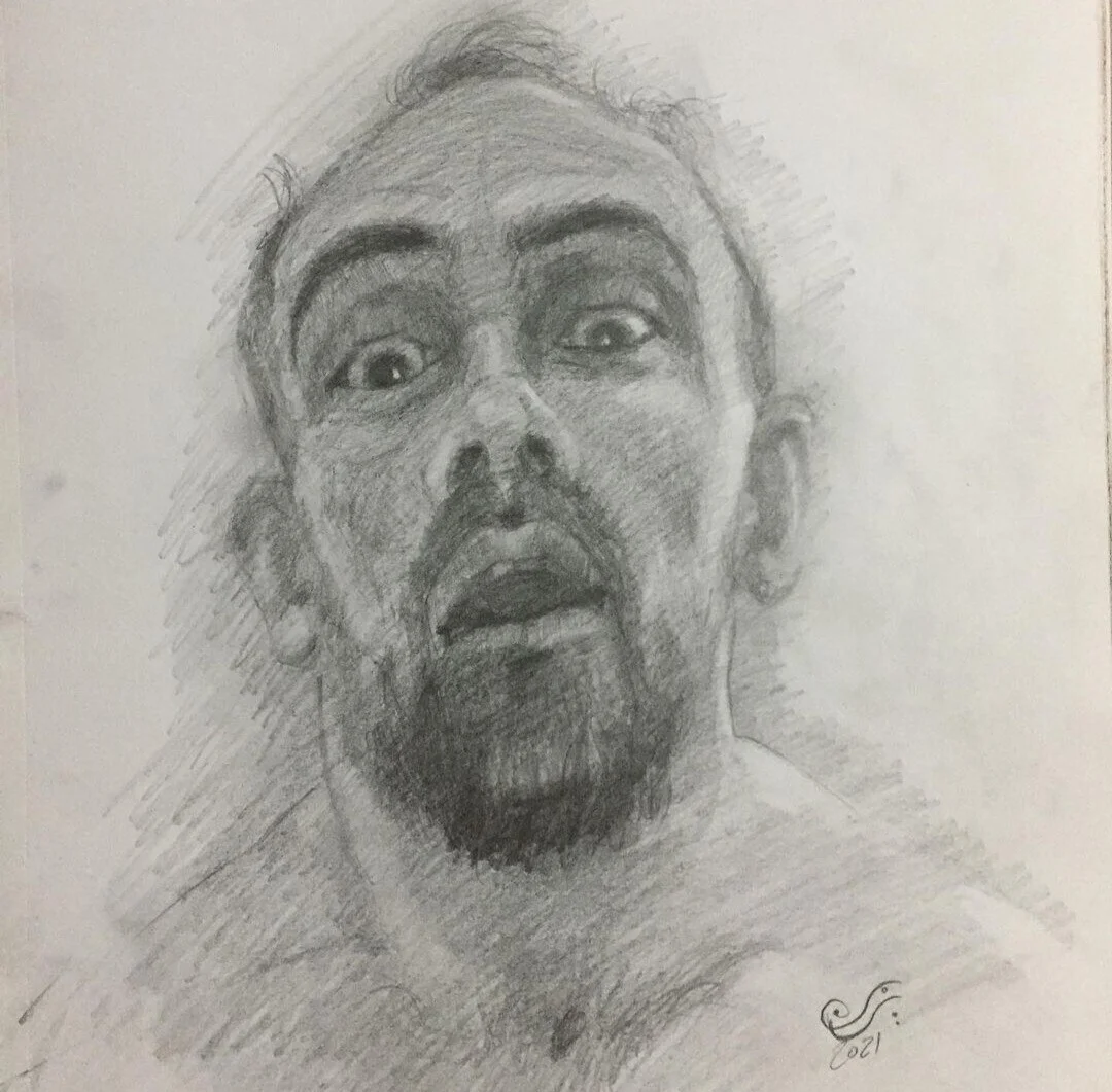 Porträtt av Yazan Kourbaj