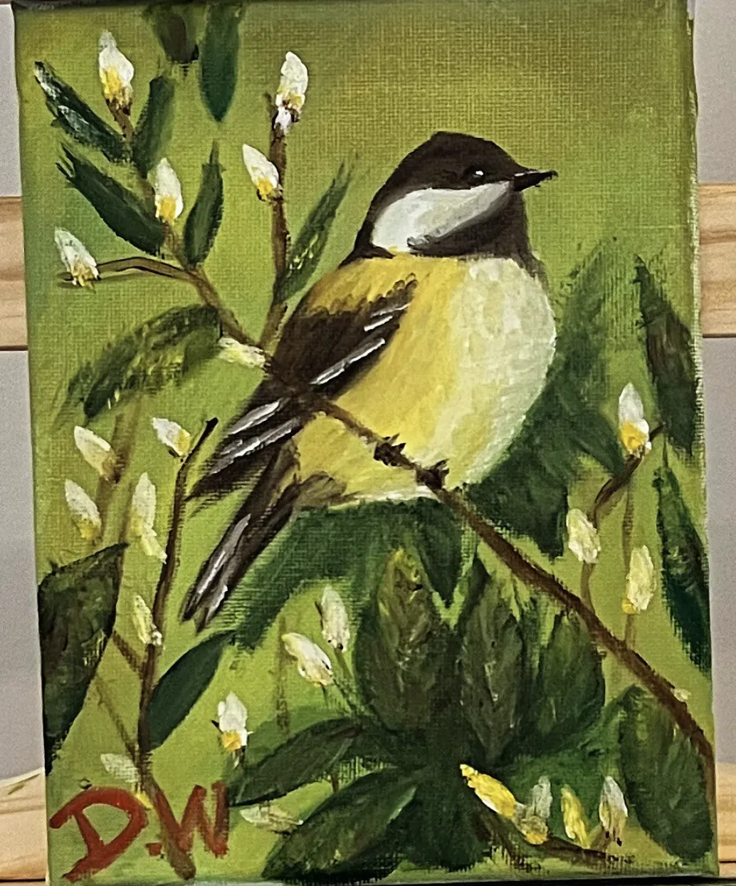 Oljemålning Almas de colores av Desirée Wassmur (fd Becerra)