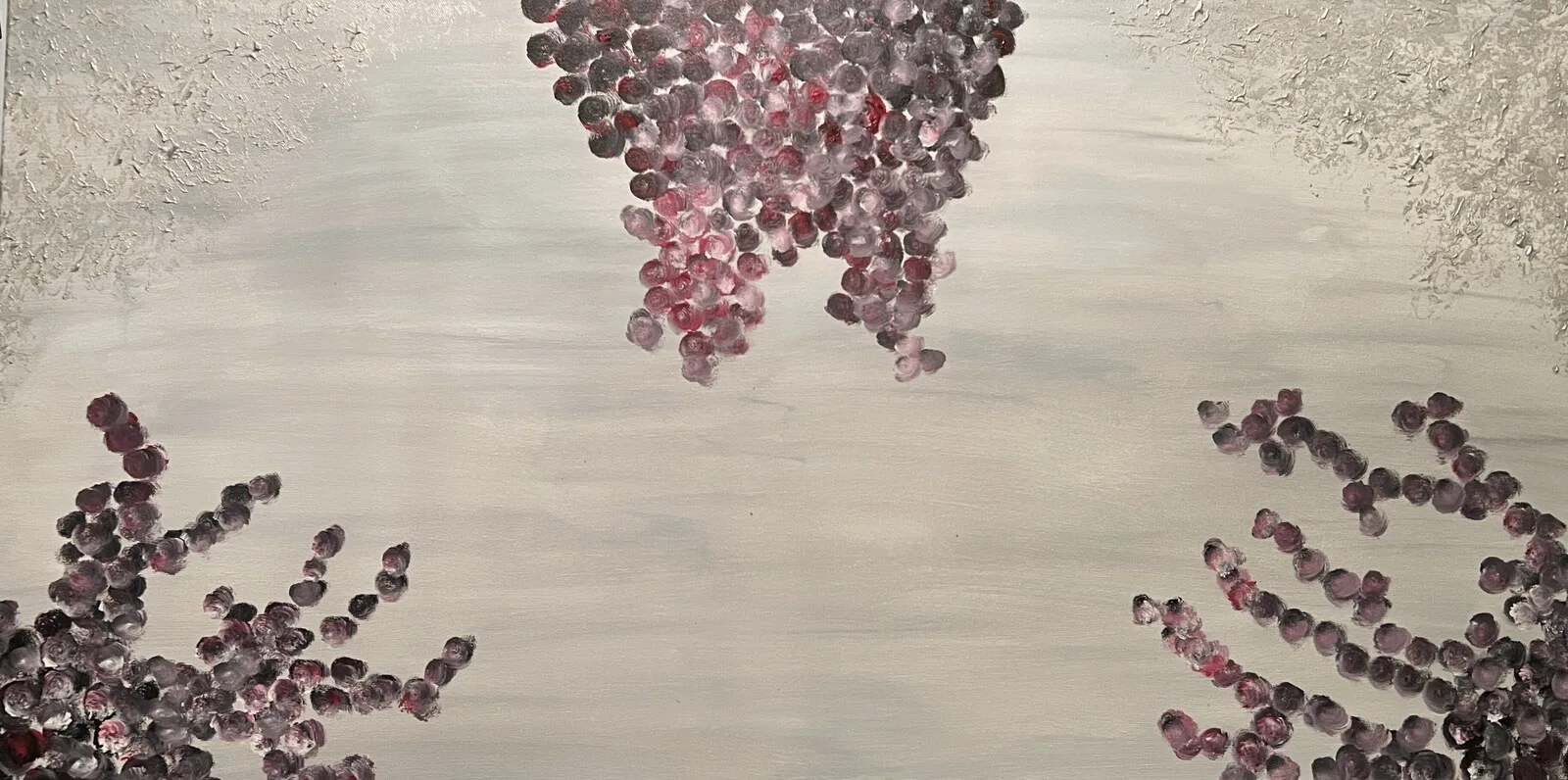 Akrylmålning Red av Helena "fotohella_art” Bergman