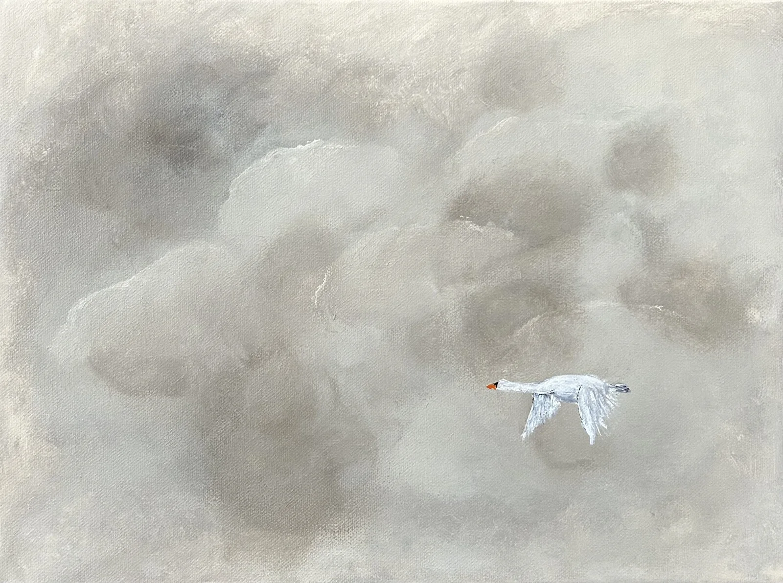 Akrylmålning On the move av Art By Lycke / Ann-Sofie Lycke