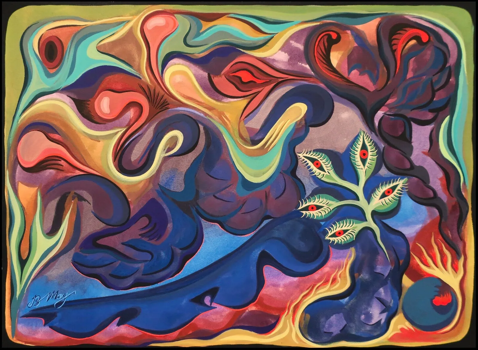 Bohuslänsk Hägring #19 av Charles Benjamin May