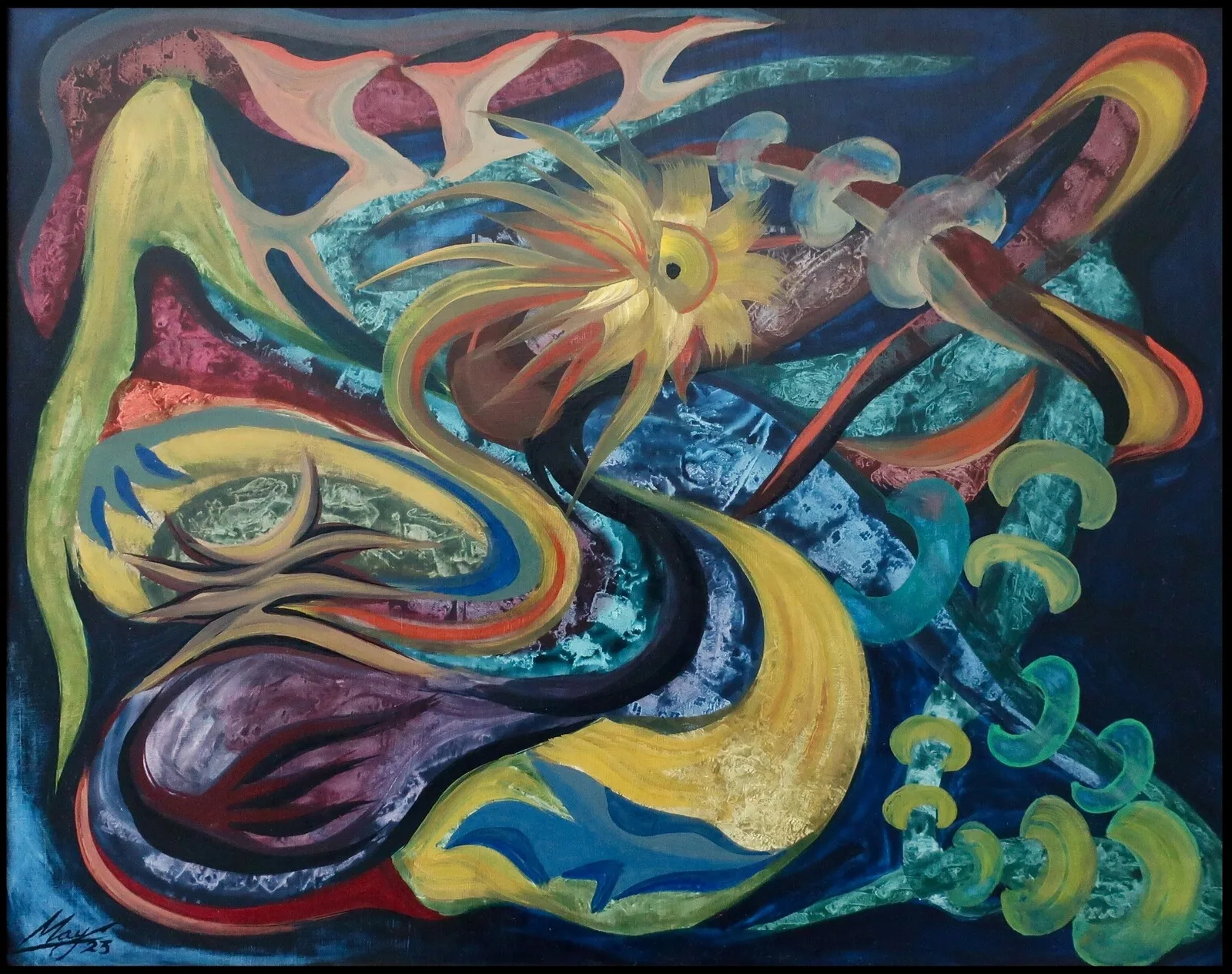 Mercurial Swirl av Charles Benjamin May