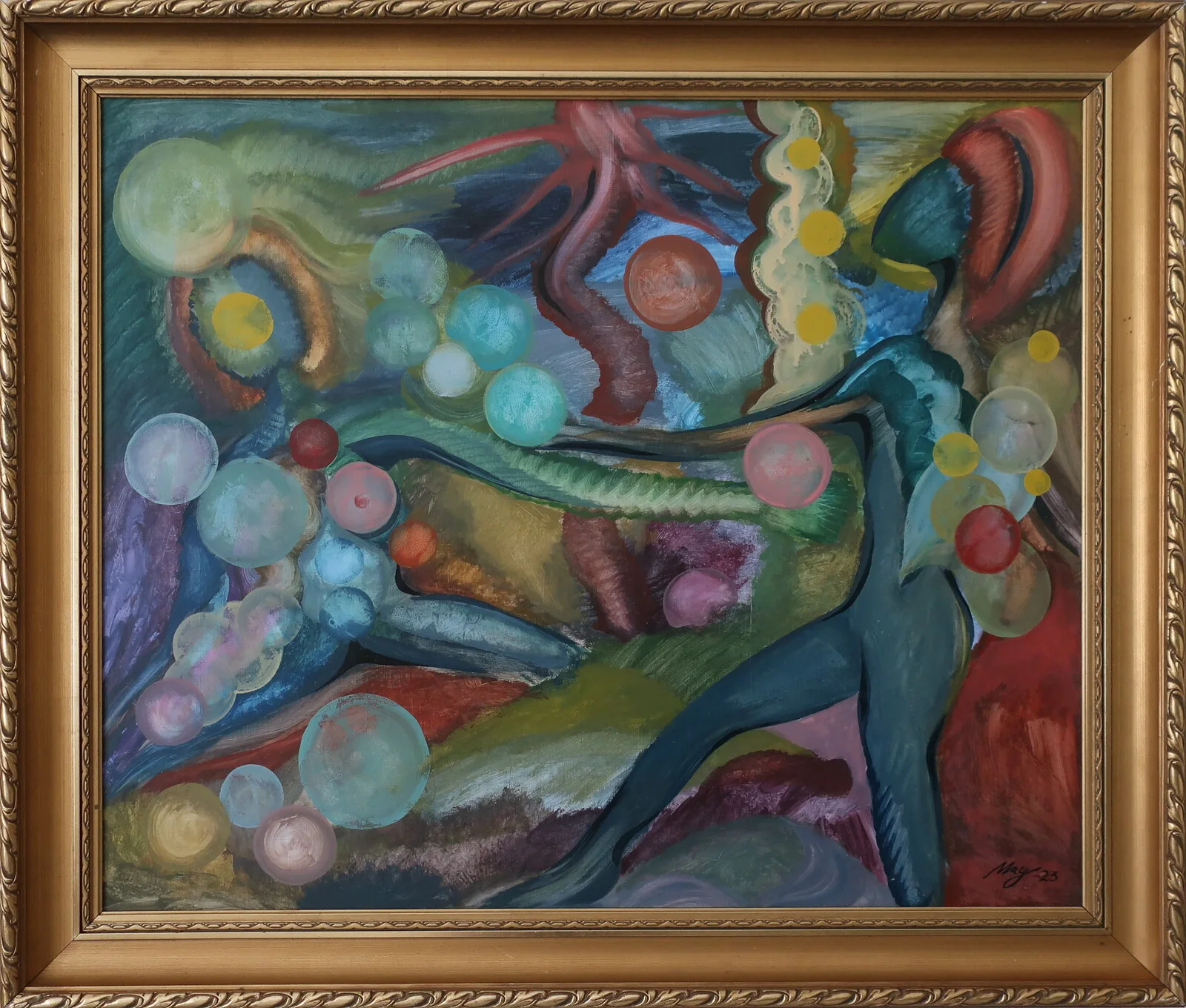 Intimate Conversation #3 av Charles Benjamin May