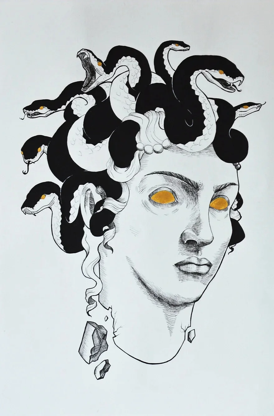 Medusa av Lydia Jenewein