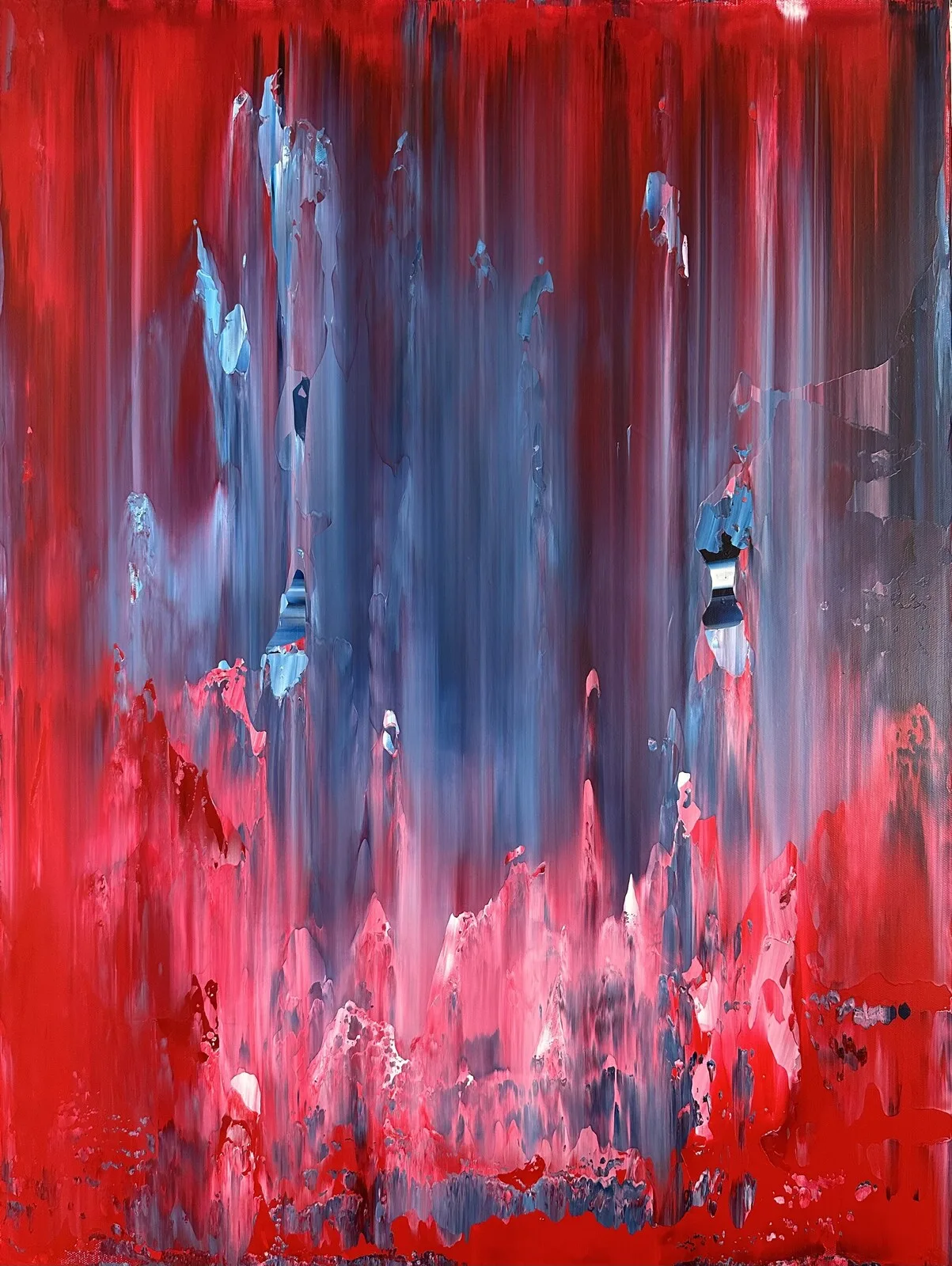 Akrylmålning Abstract no0938 av Stephan Nilsson