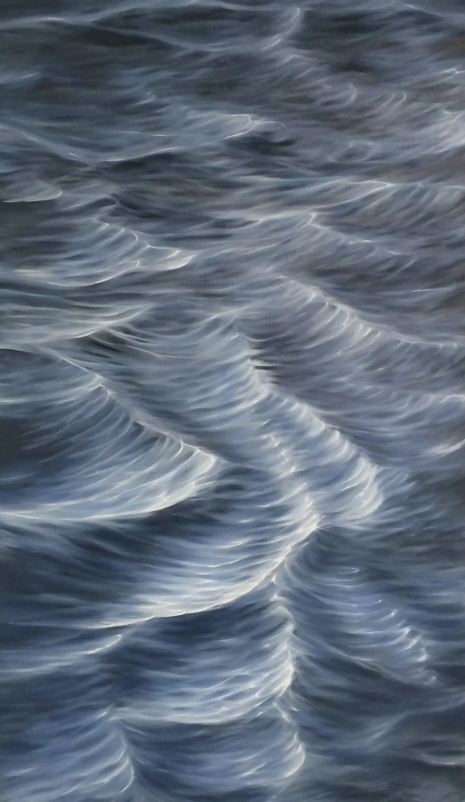 Oljemålning Hav av Ida Bentinger