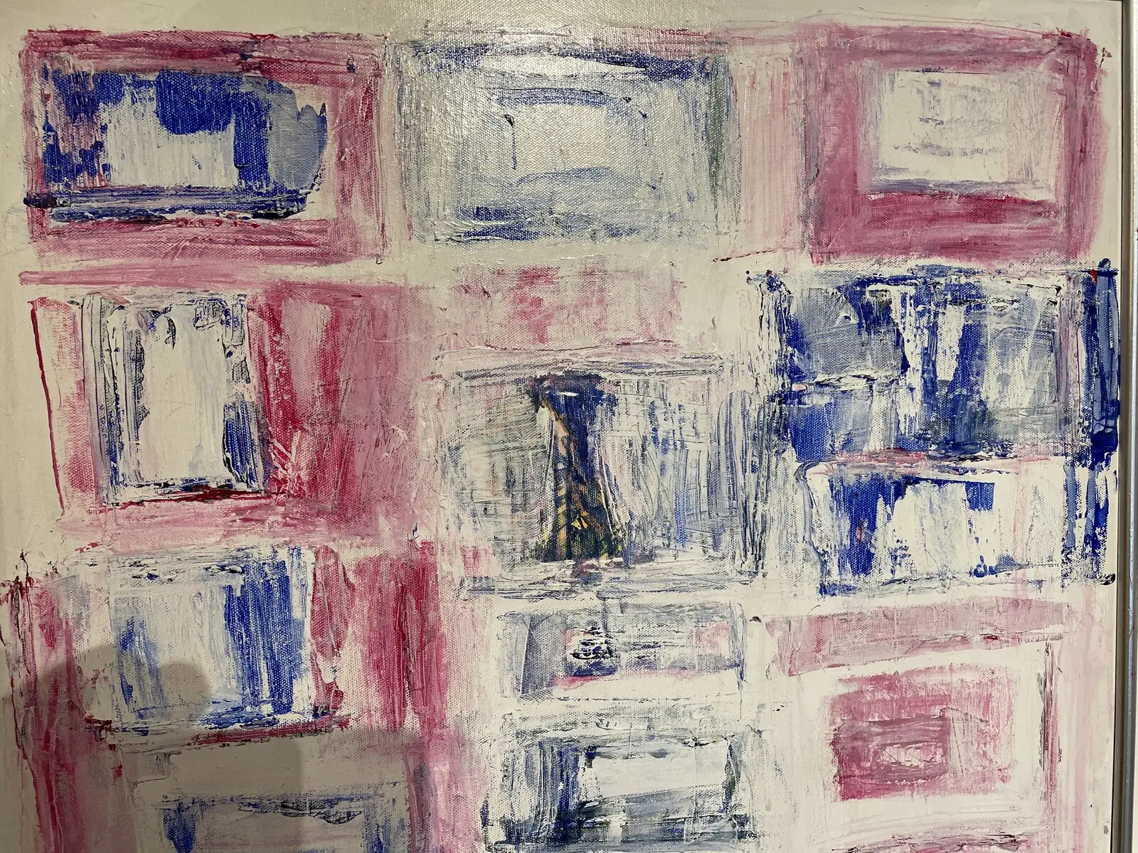 Akrylmålning Kärlek av Carina Stejmar