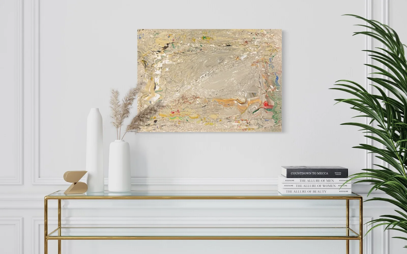 Akrylmålning Harmoniska 50x70 av Sabina Gojak