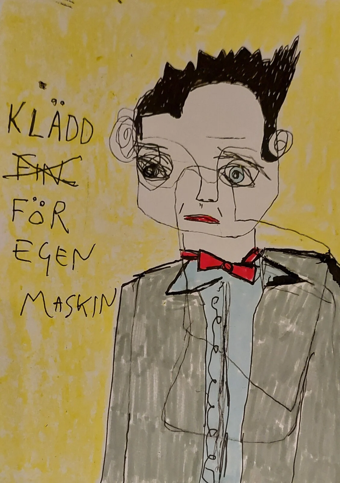 Klädd ----- för egen maskin av Mikael Jonsson