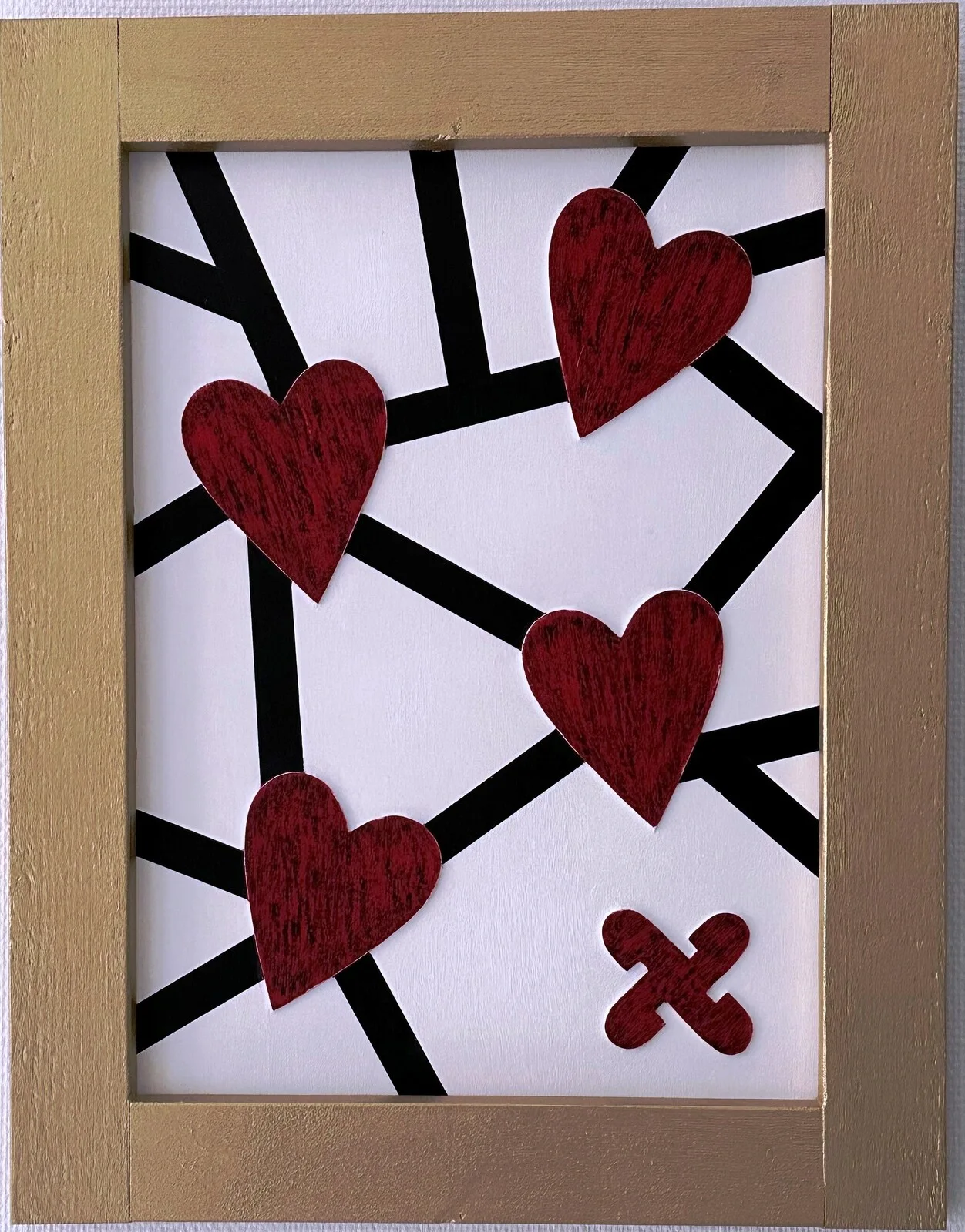 Akrylmålning My Heart Is Yours av Lars The Allan