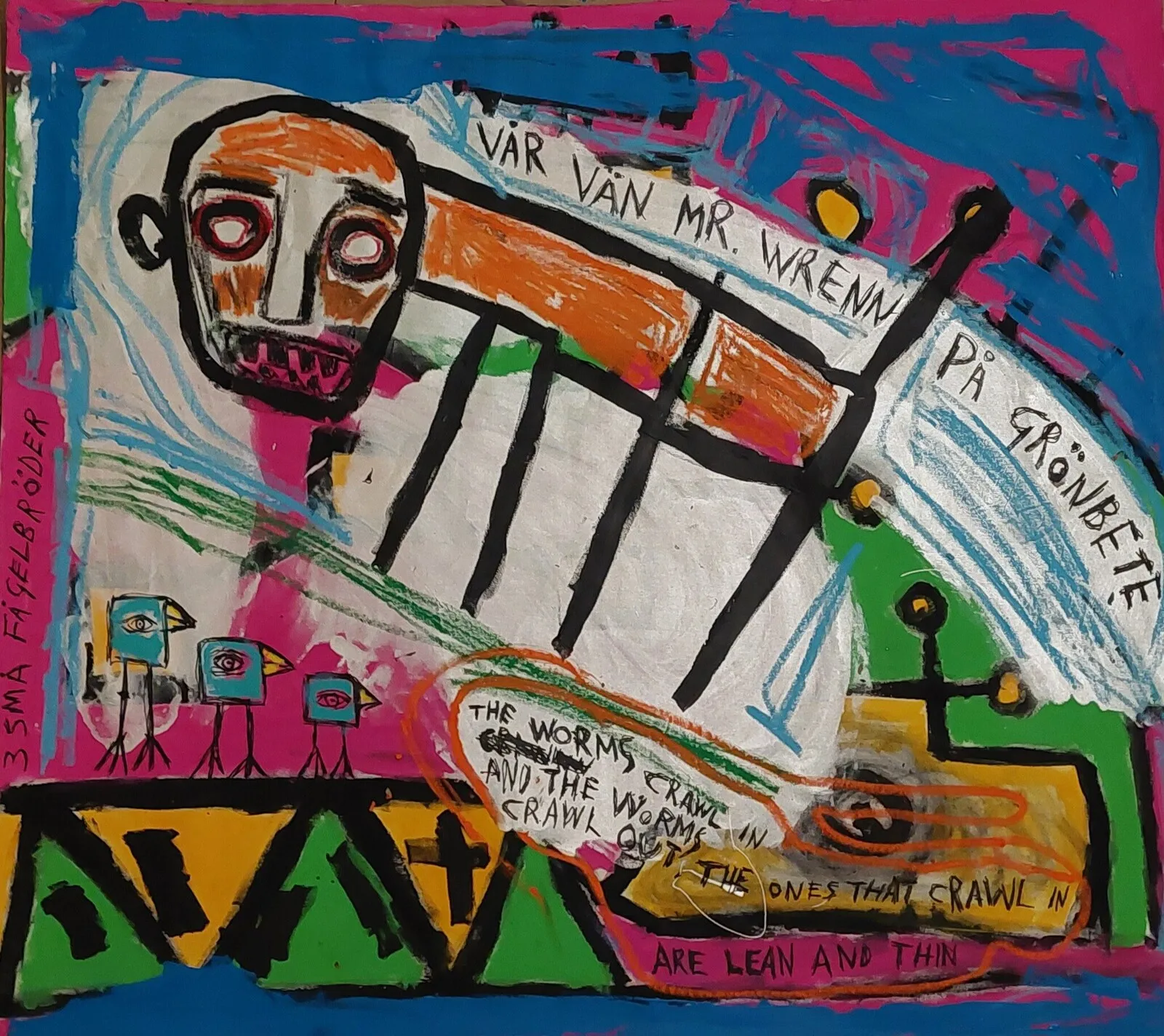 Vår vän Mr. Wrenn på grönbete av Mikael Jonsson