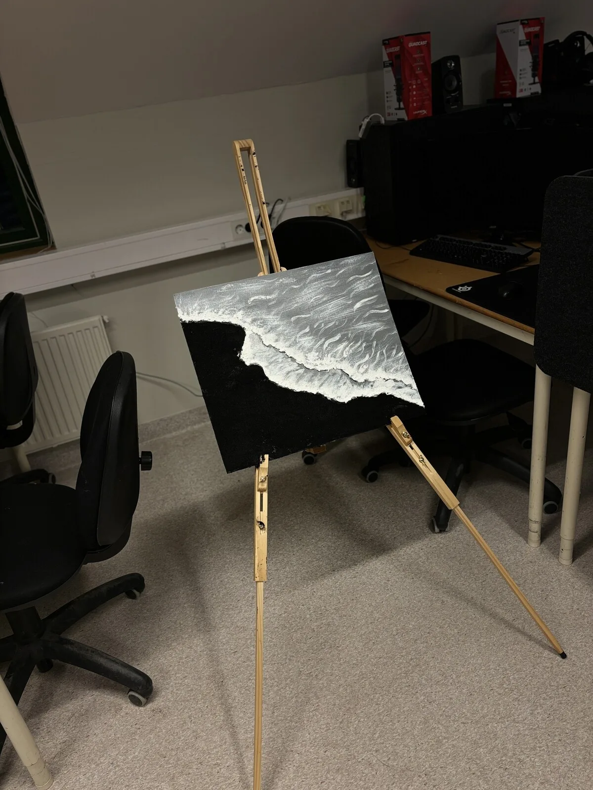 Akrylmålning Hav av Sahar Khairkhah
