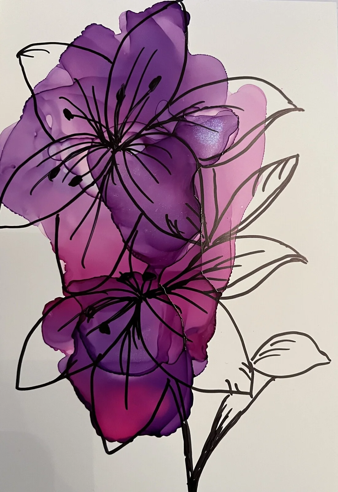 Flowers 2 av Amie Norrman Söderman