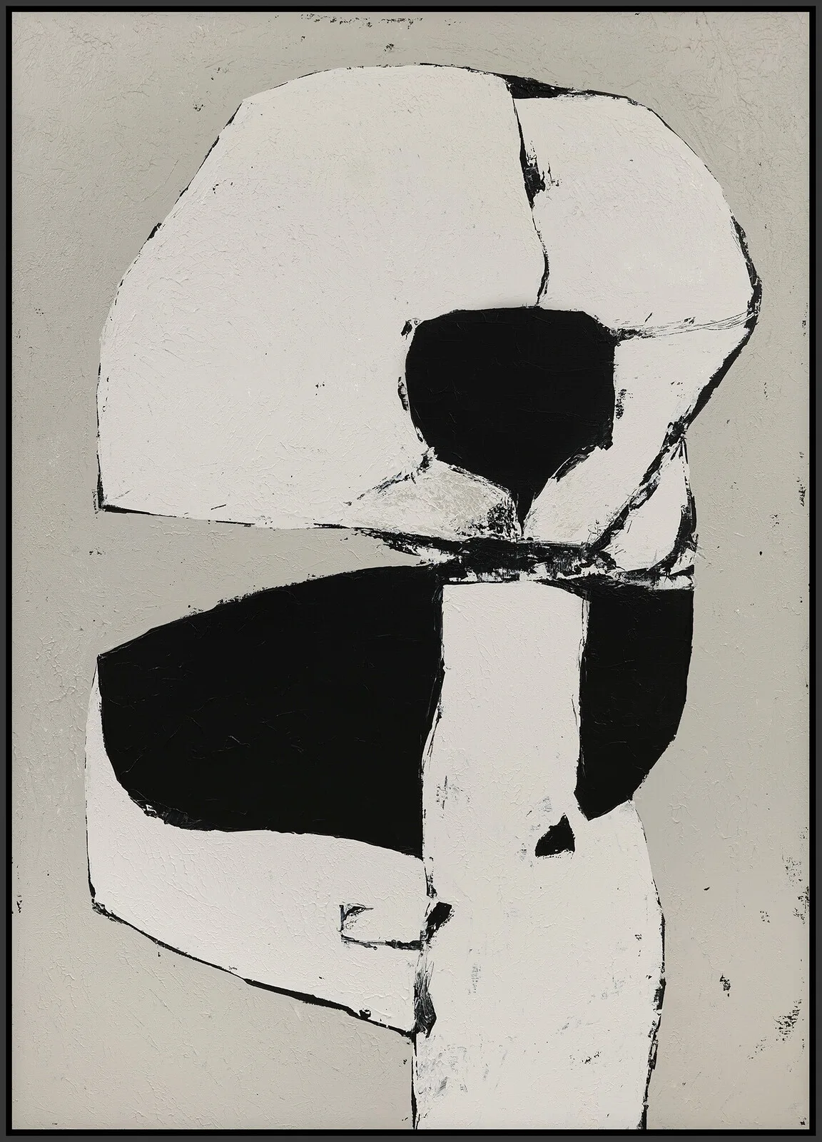 Akrylmålning Abstract no.2409 av Tomas Hammar