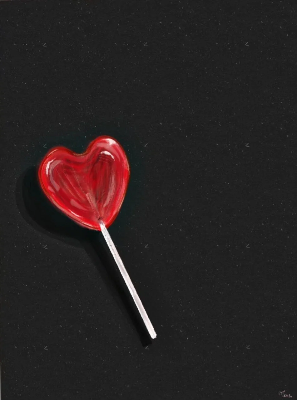 Kärlek på pinne av Tess Fohlin