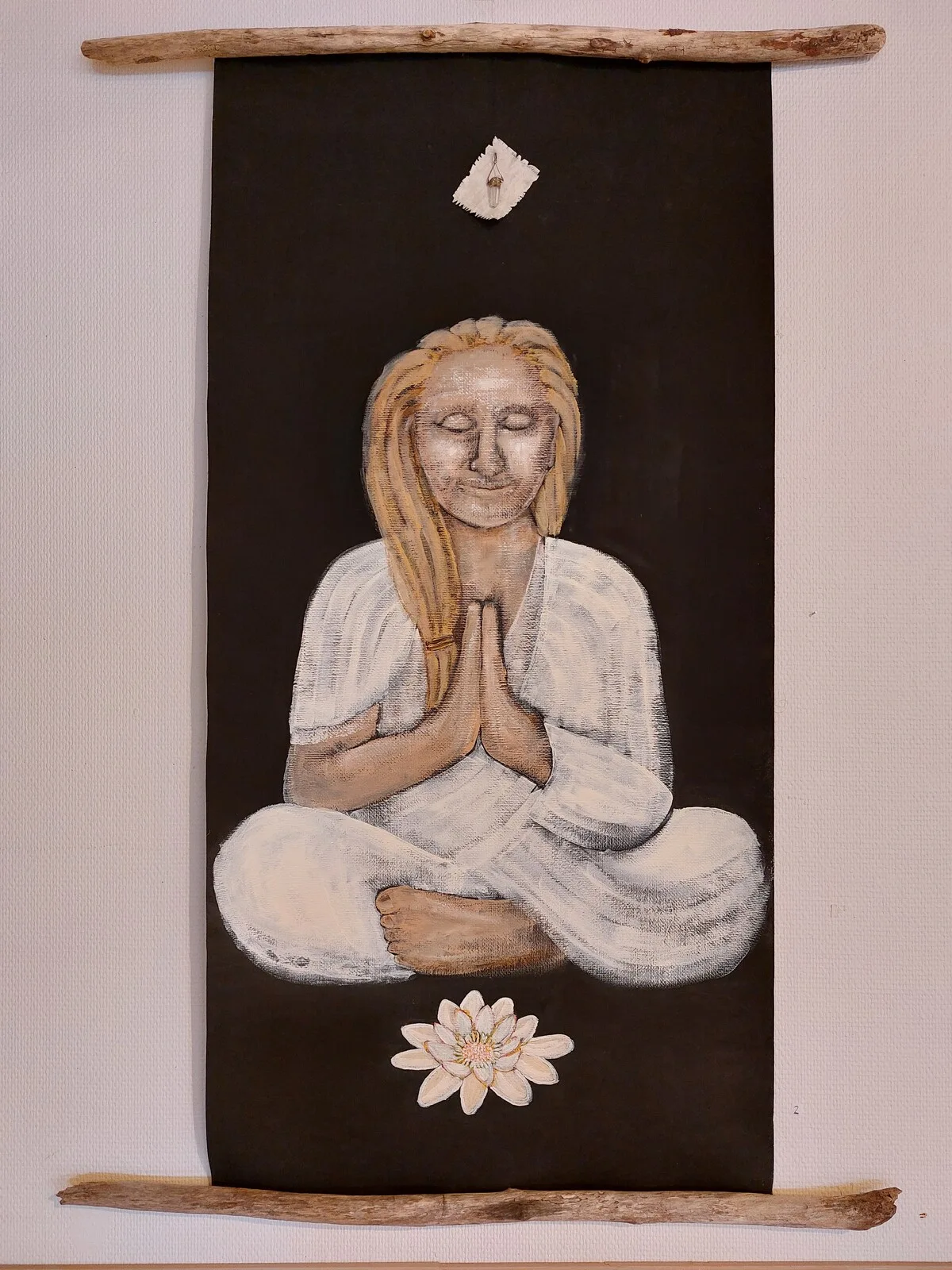 Akrylmålning Inner peace av Bisse Hultin