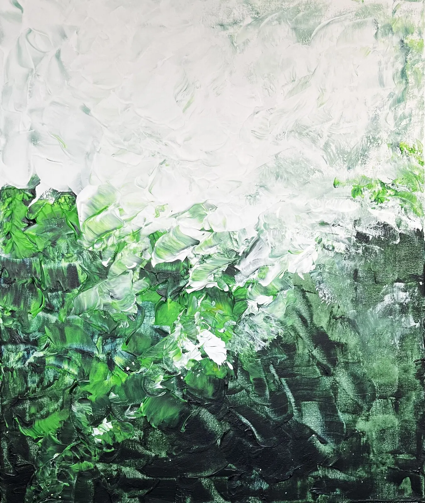 Akrylmålning av Leena Edholt, ArtByLee