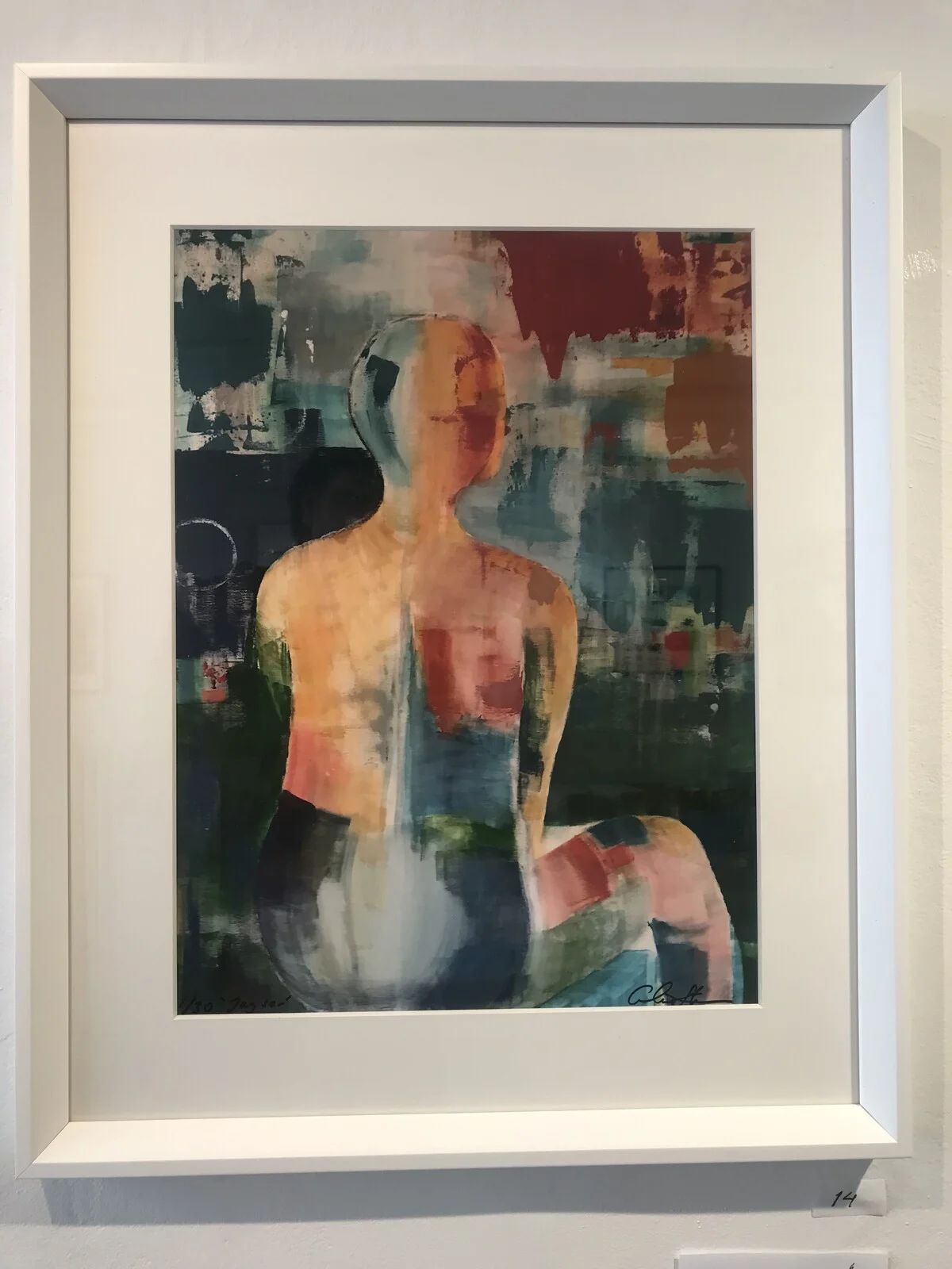 Jag ser, inramad artprint av Caroline Stenberg