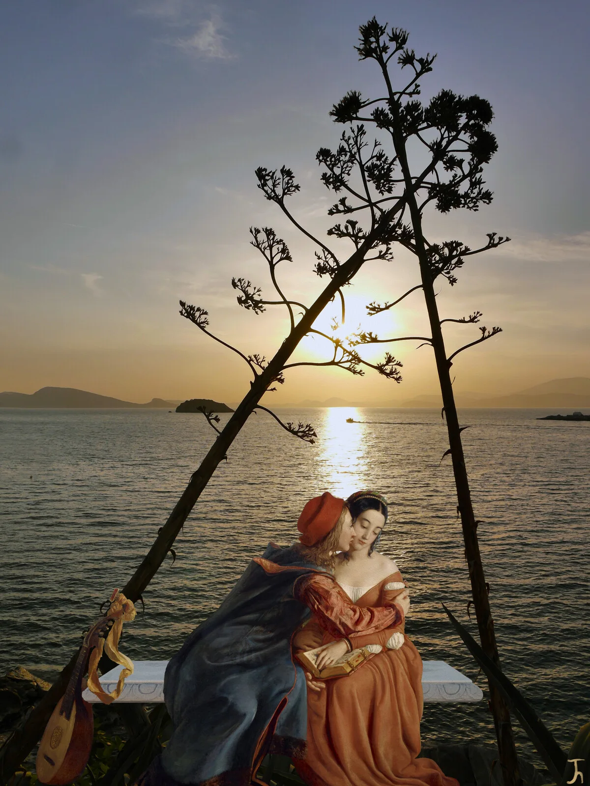 Love Story, a shoulder to lean at av Jörgen Thornberg
