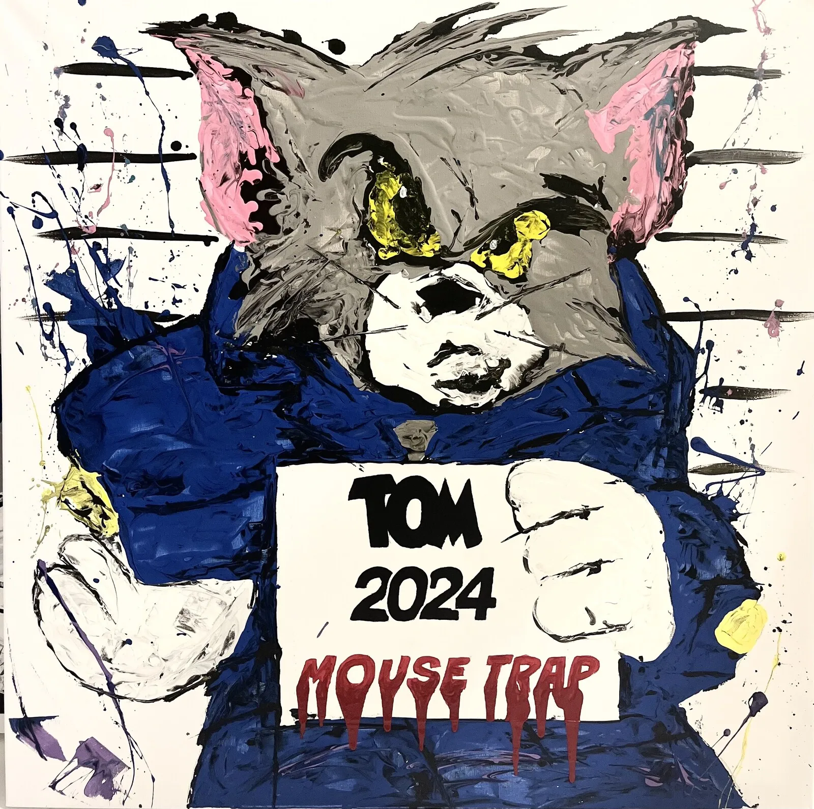 Akrylmålning Tom av Mattias Gunnarsson Design