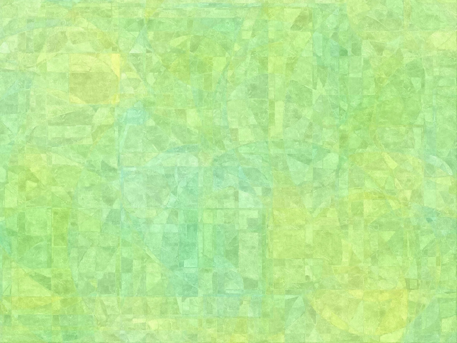 Komposition i grönt II av Harri Ylikomi