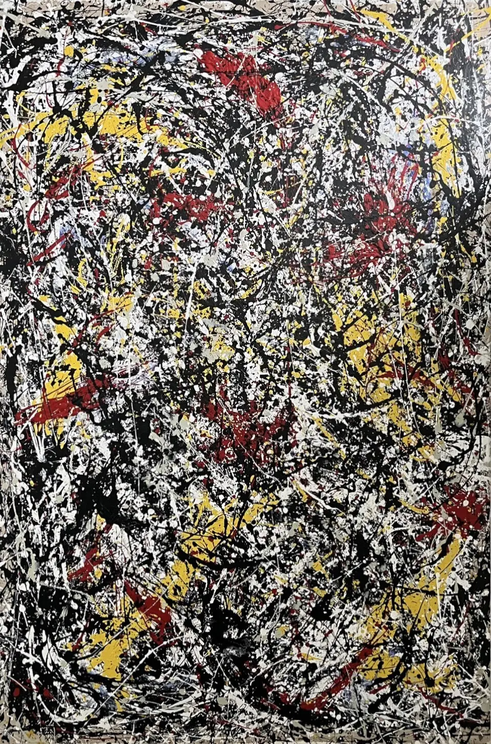 Akrylmålning Abstrakt n-1 av Fikrat Nasirov