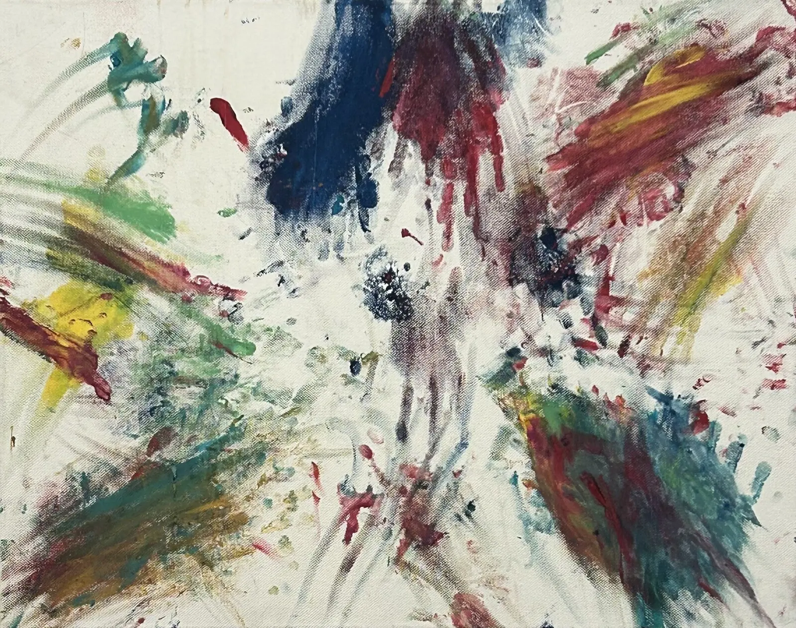 Oljemålning Childsplay av Sam Leiva