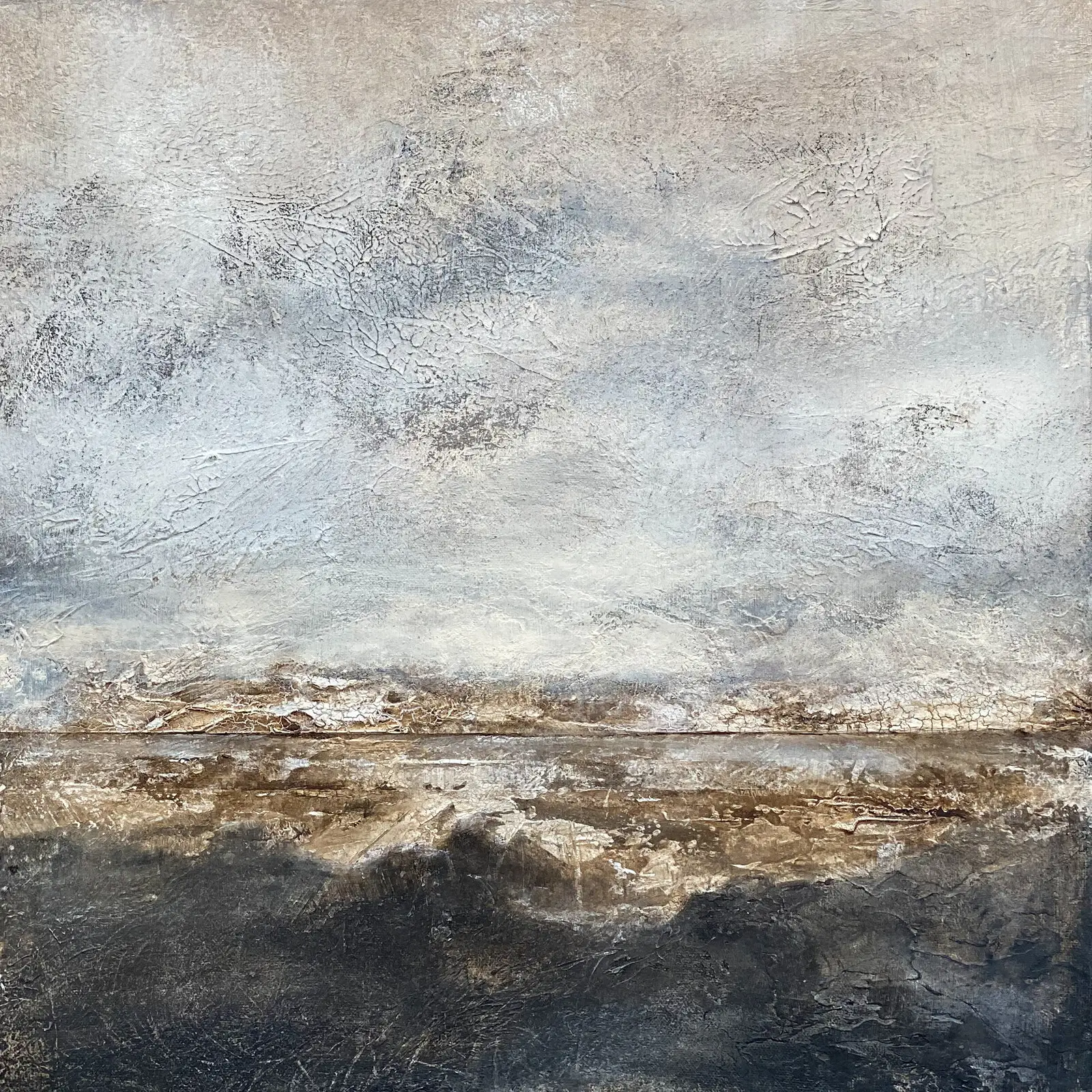 Akrylmålning Okänt titel av Kristin O Steen