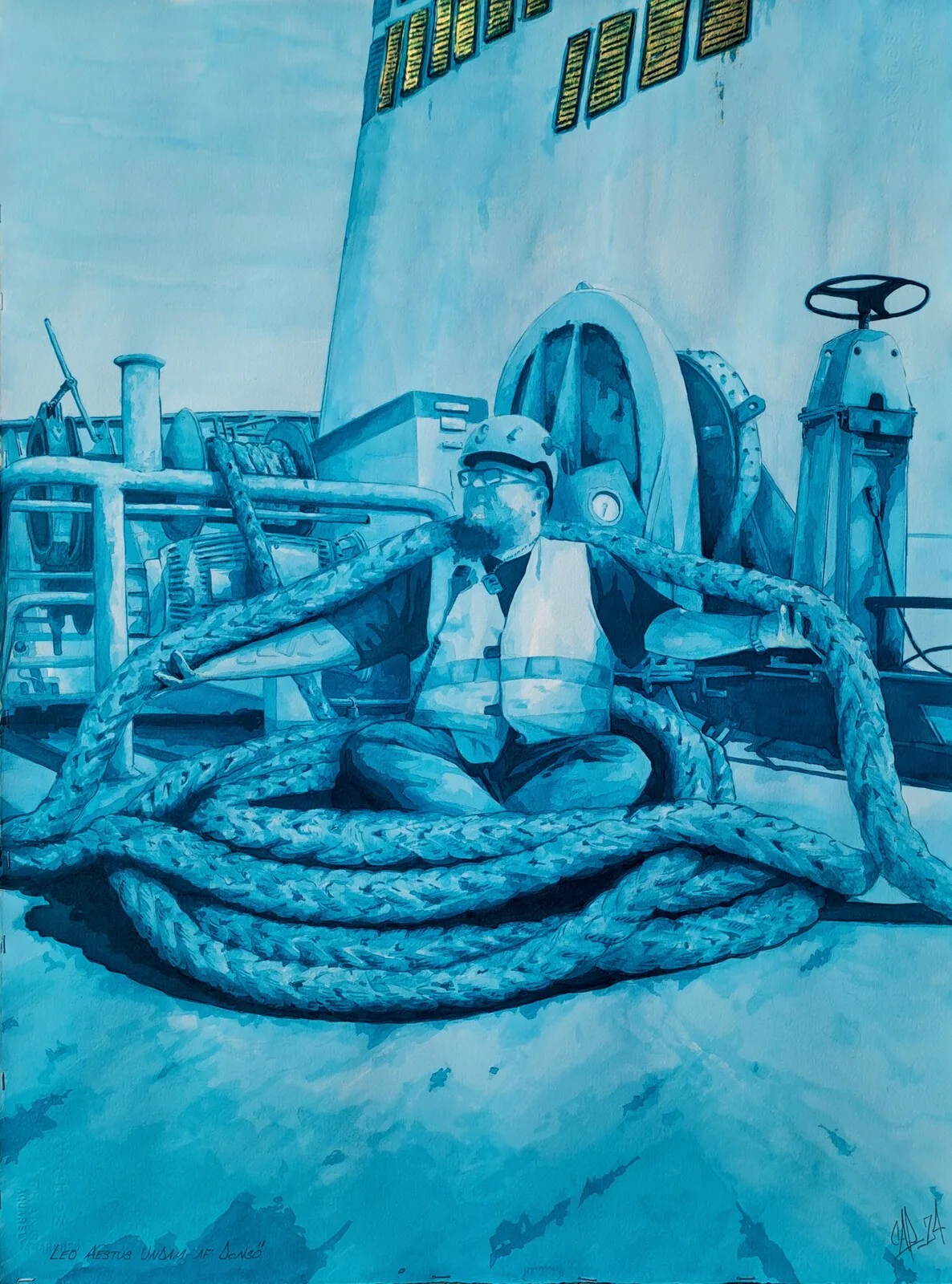 Leo Aestus Undam af Donsö av Casper Johansson