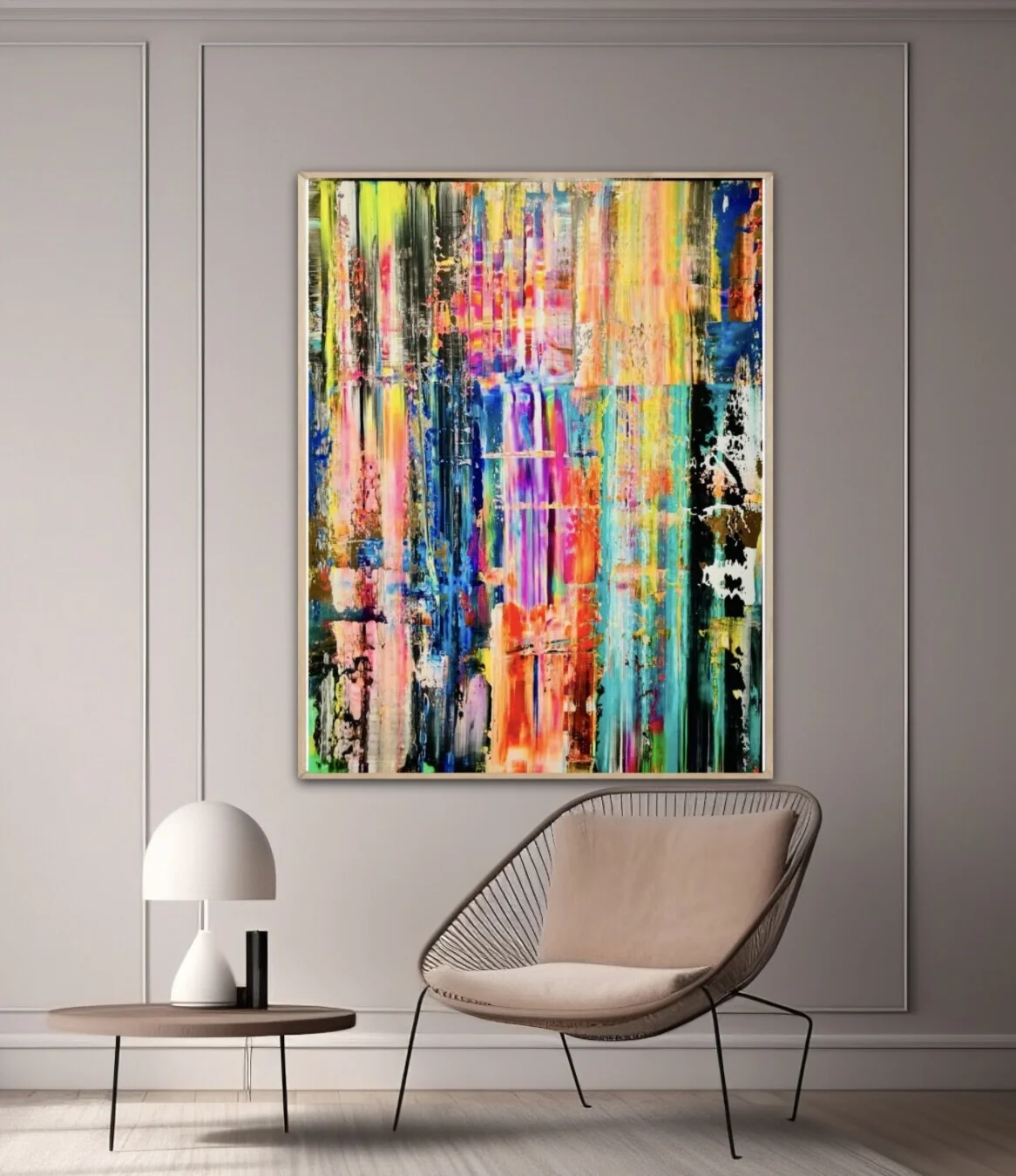 Akrylmålning Summer Mornings av Fredrik Olsen