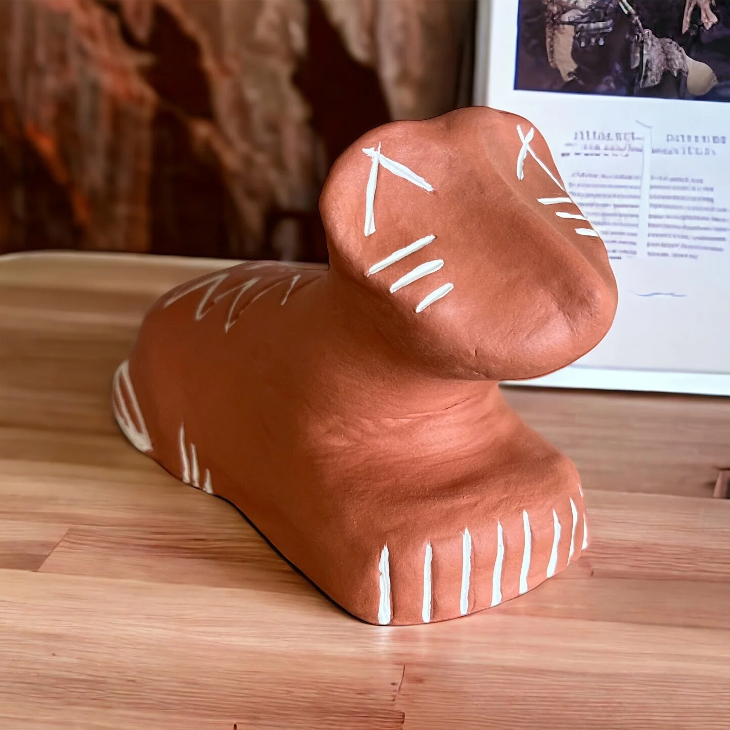 Skulptur ”Den Kissen” Storlek LARGE Av Fredrik Glenn av Fredrik Glenn